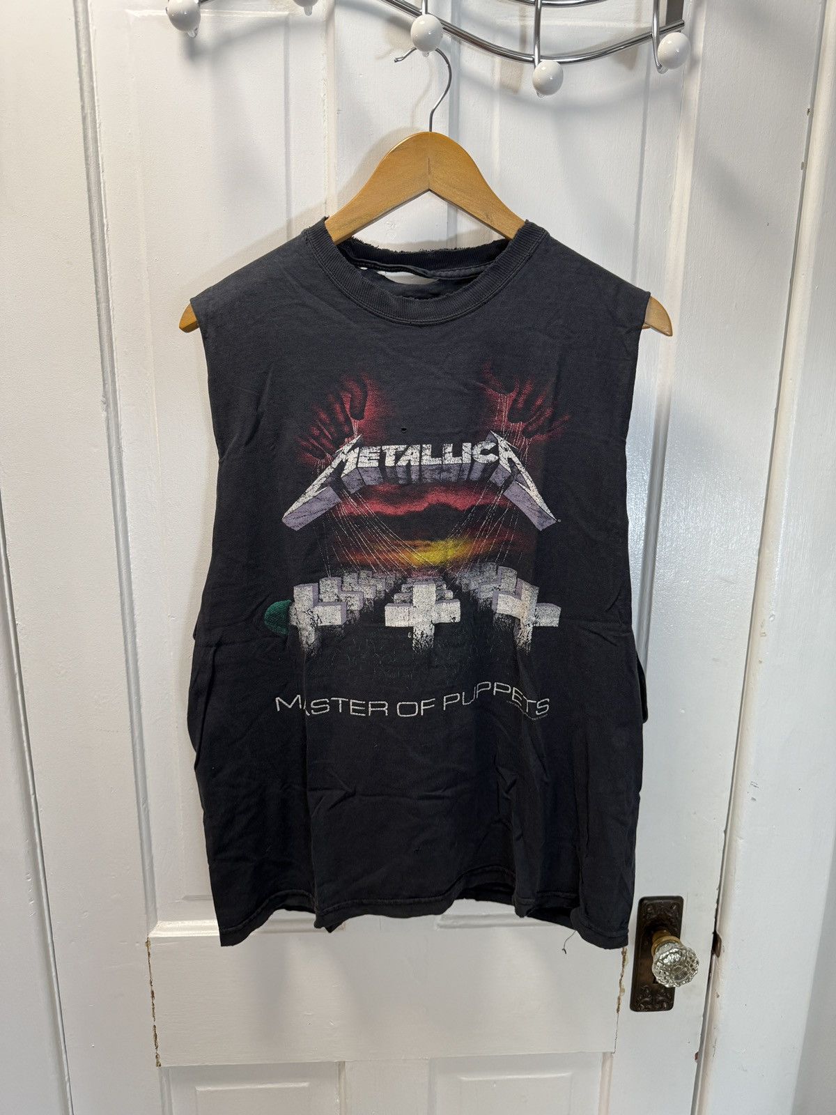 Vintage Vintage Distressed and Faded Metallica Tank Size US S / EU 44-46 / 1 - 1 Thumbnail