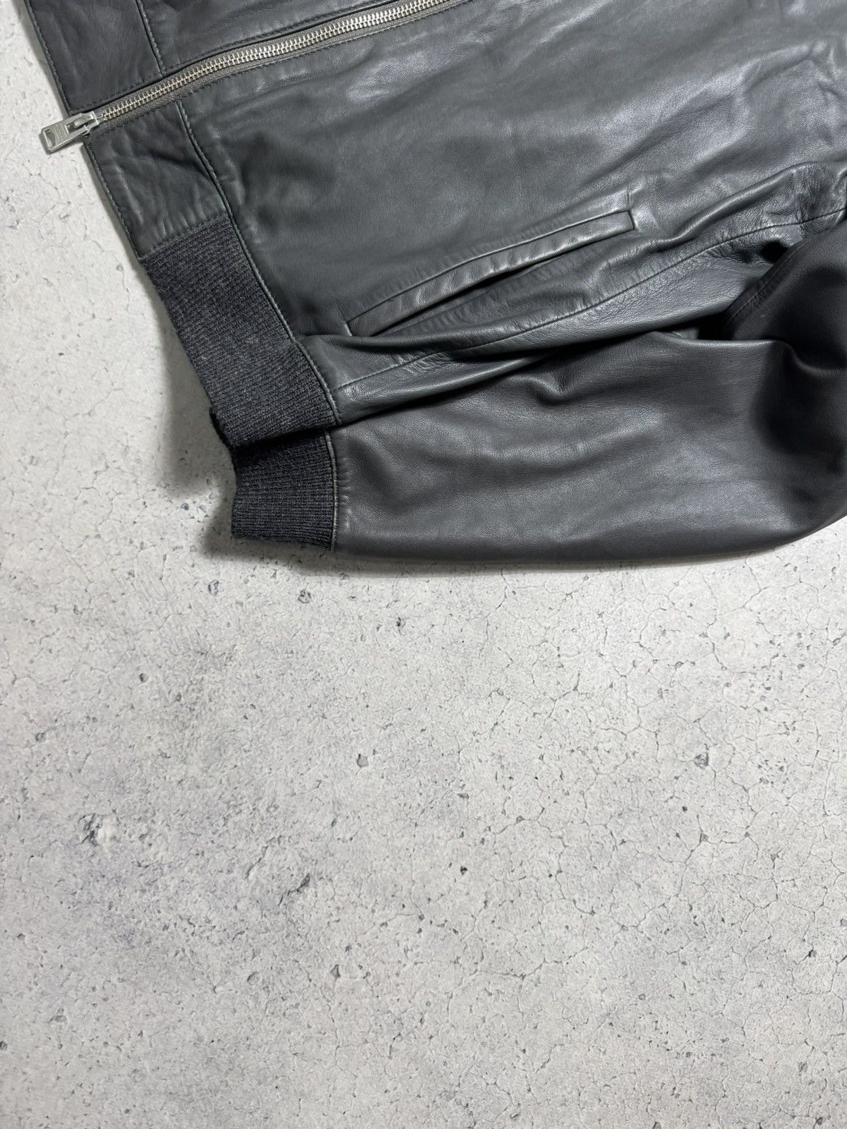 Allsaints Allsaints Leather Bomber Jacket Size S Size US S / EU 44-46 / 1 - 4 Thumbnail