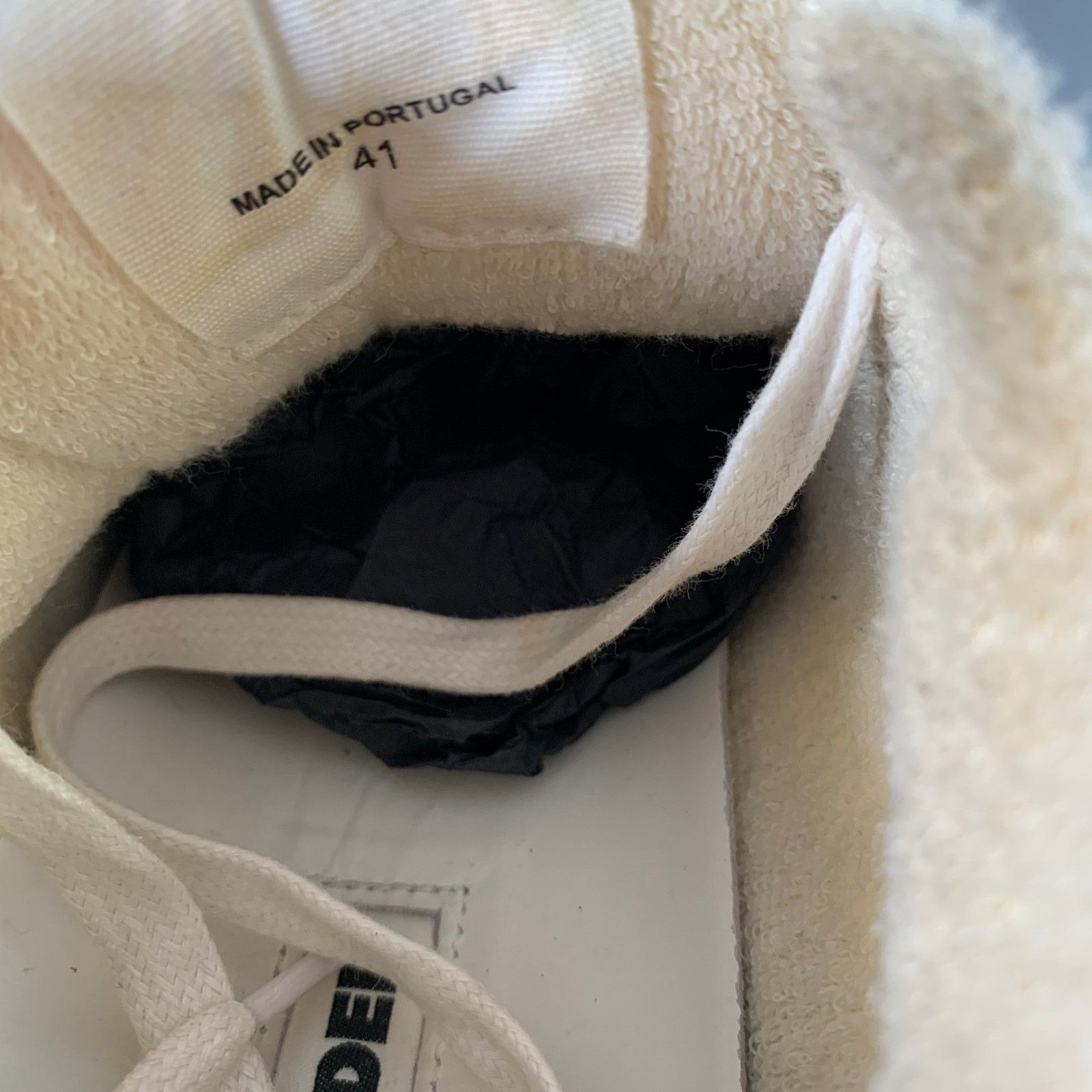 Jil Sander JIL SANDER Size 8 White Leather Lace Up Sneakers Size US 8 / EU 41 - 7 Thumbnail