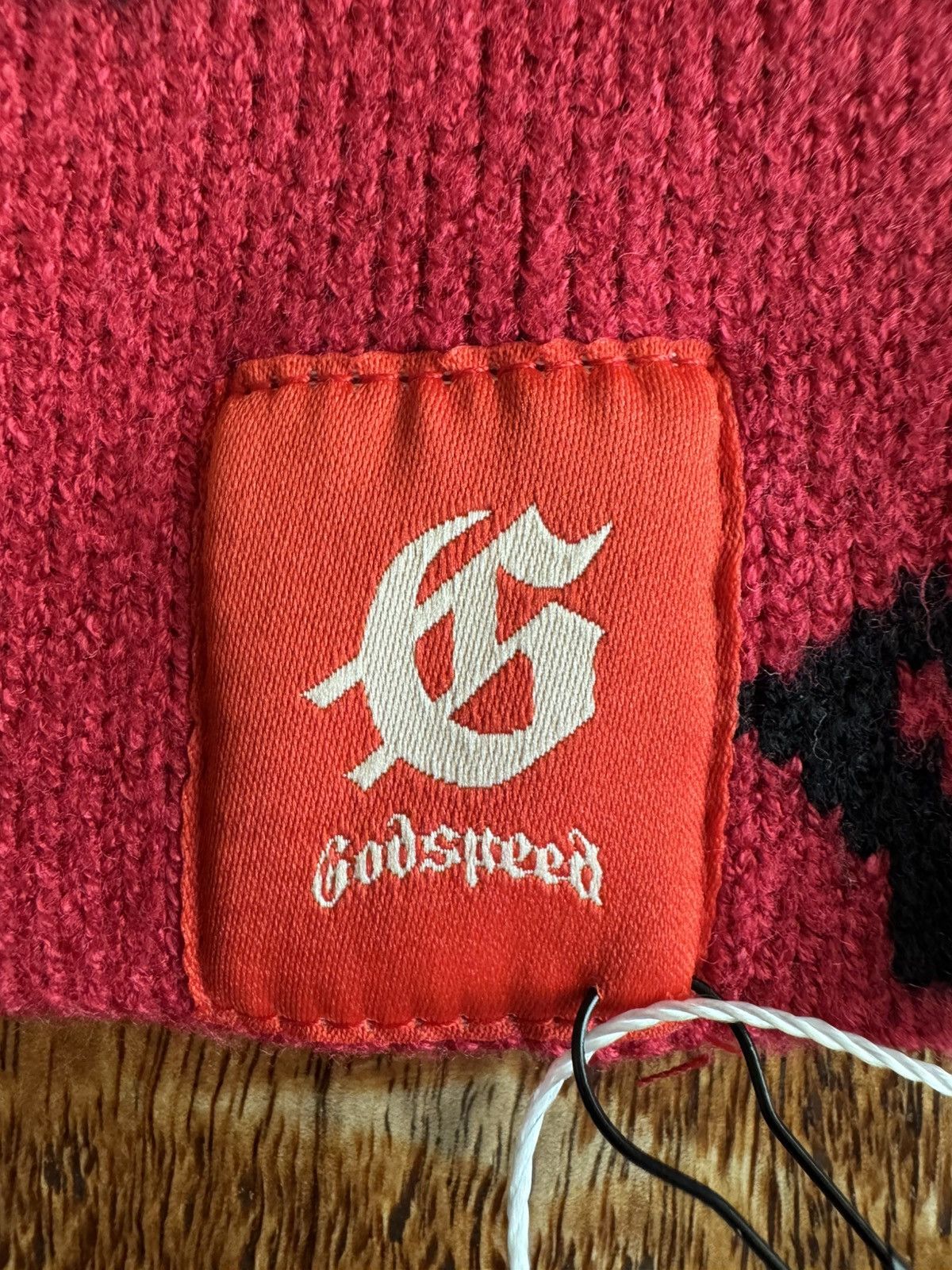 Godspeed Godspeed New York OG Logo Beanie Red / Black Size ONE SIZE - 4 Thumbnail