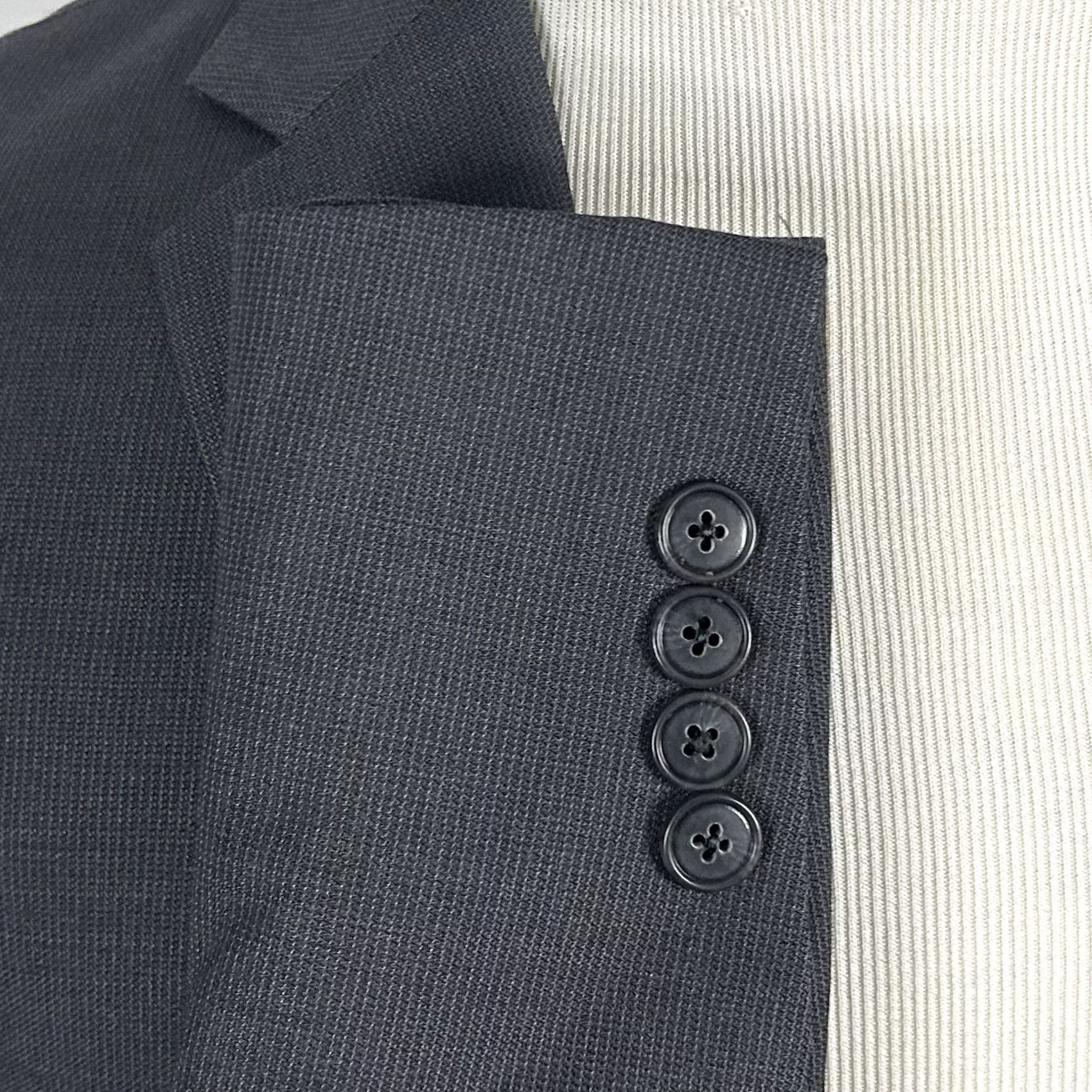 Jos. A. Bank Jos. A. Bank 36R Slim Fit Sport Coat Wool Gray Knit Two-Button Double-Vented Men’s Size US XS / EU 42 / 0 - 5 Thumbnail