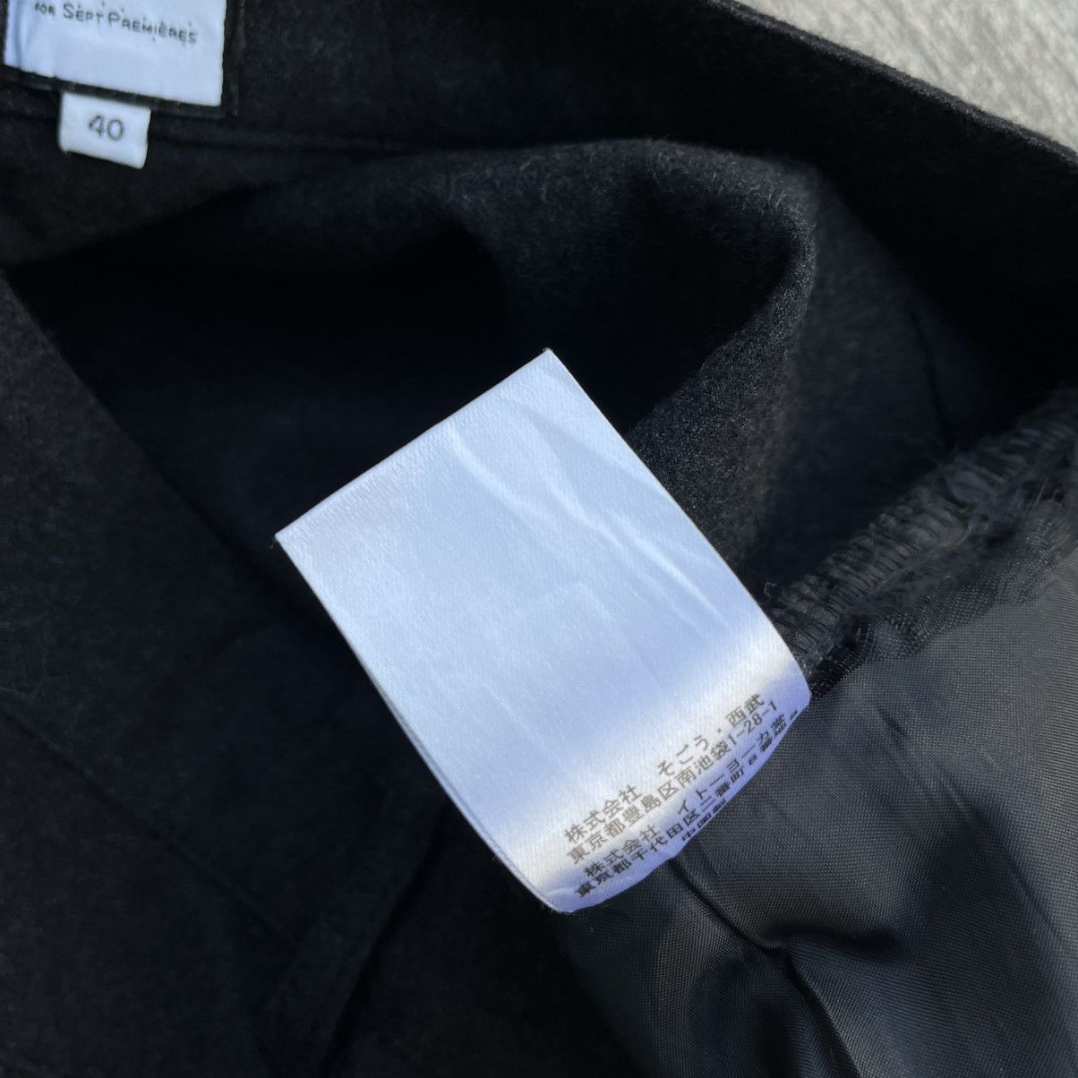 Jean Paul Gaultier × Y/Project Jean paul Gaultier wool pants Size 30" / US 8 / IT 44 - 10 Thumbnail
