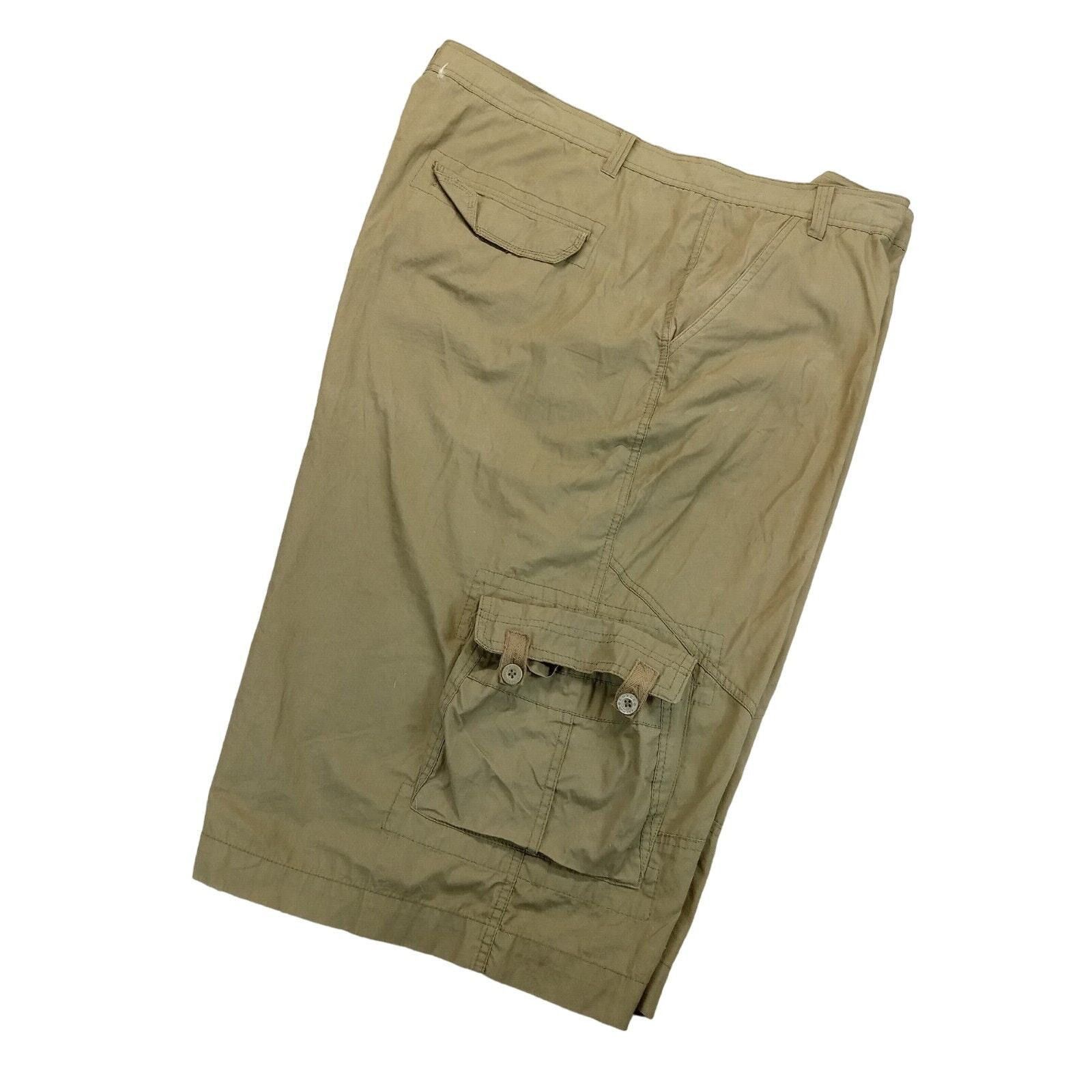 Enyce Enyce Cargo Shorts 48 Men Green Sportswear Baggy Y2K Fishing Size US 44 / EU 60 - 3 Thumbnail
