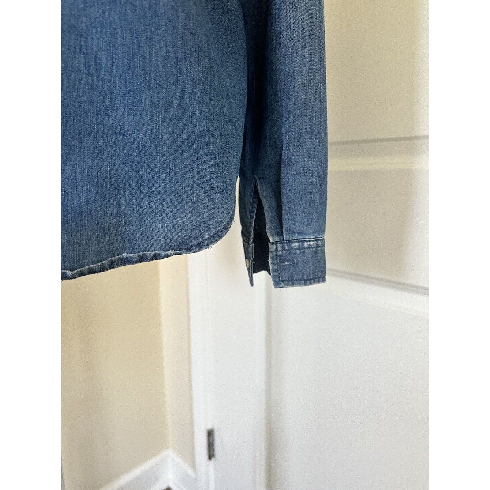 Joe's Joe’s Denim Women’s Shirt Floral Embroidery Size Small Size S / US 4 / IT 40 - 10 Thumbnail