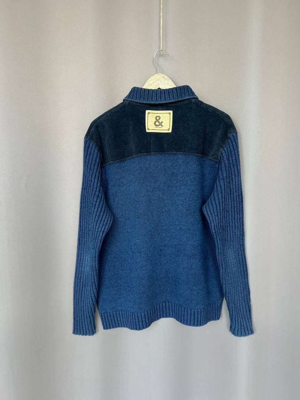 Dolce & Gabbana Dolce Gabbana Half Zip Knit Sweater Mens Size 52 M/L Logo Size US L / EU 52-54 / 3 - 7 Thumbnail