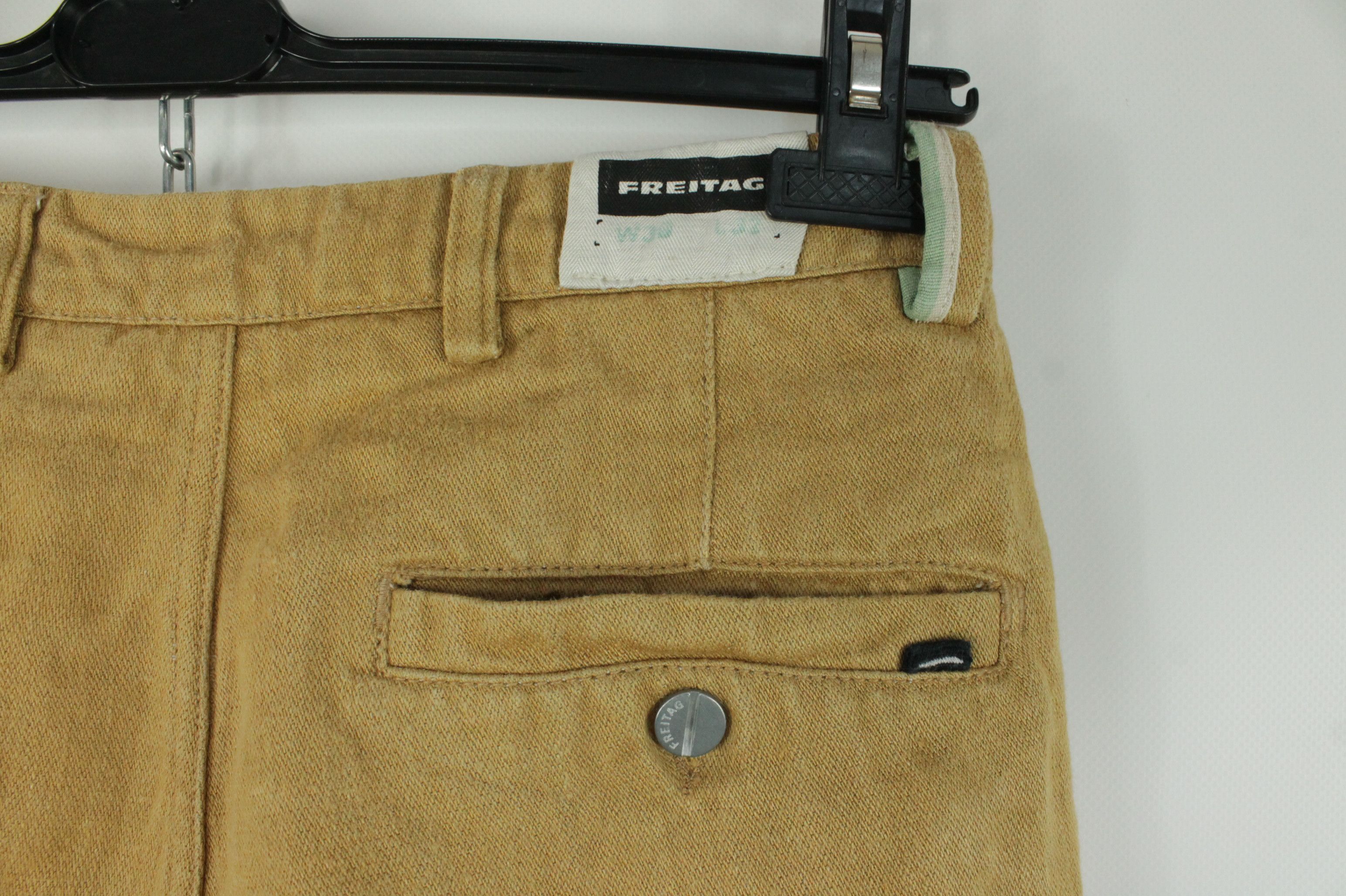 Freitag Freitag E550 Linen Hemp Casual Workpant Selvedge Heavy Pants Size US 30 / EU 46 - 7 Thumbnail