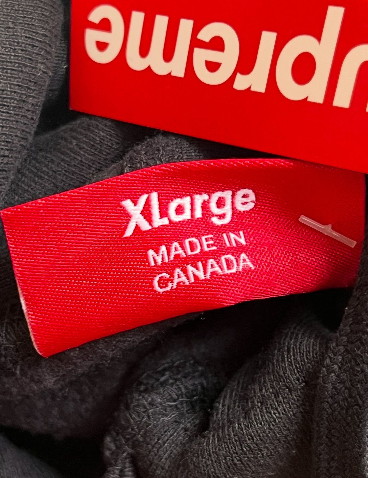 Supreme XL Supreme Box Logo Hooded Sweatshirt Black (FW25) hoodie Size US XL / EU 56 / 4 - 6 Thumbnail