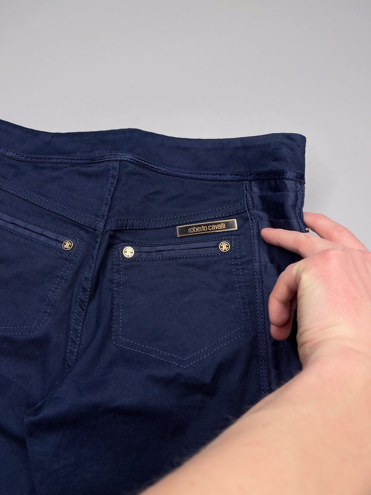 Roberto Cavalli Roberto Cavalli Pants Logo Size 27" / US 4 / IT 40 - 3 Thumbnail