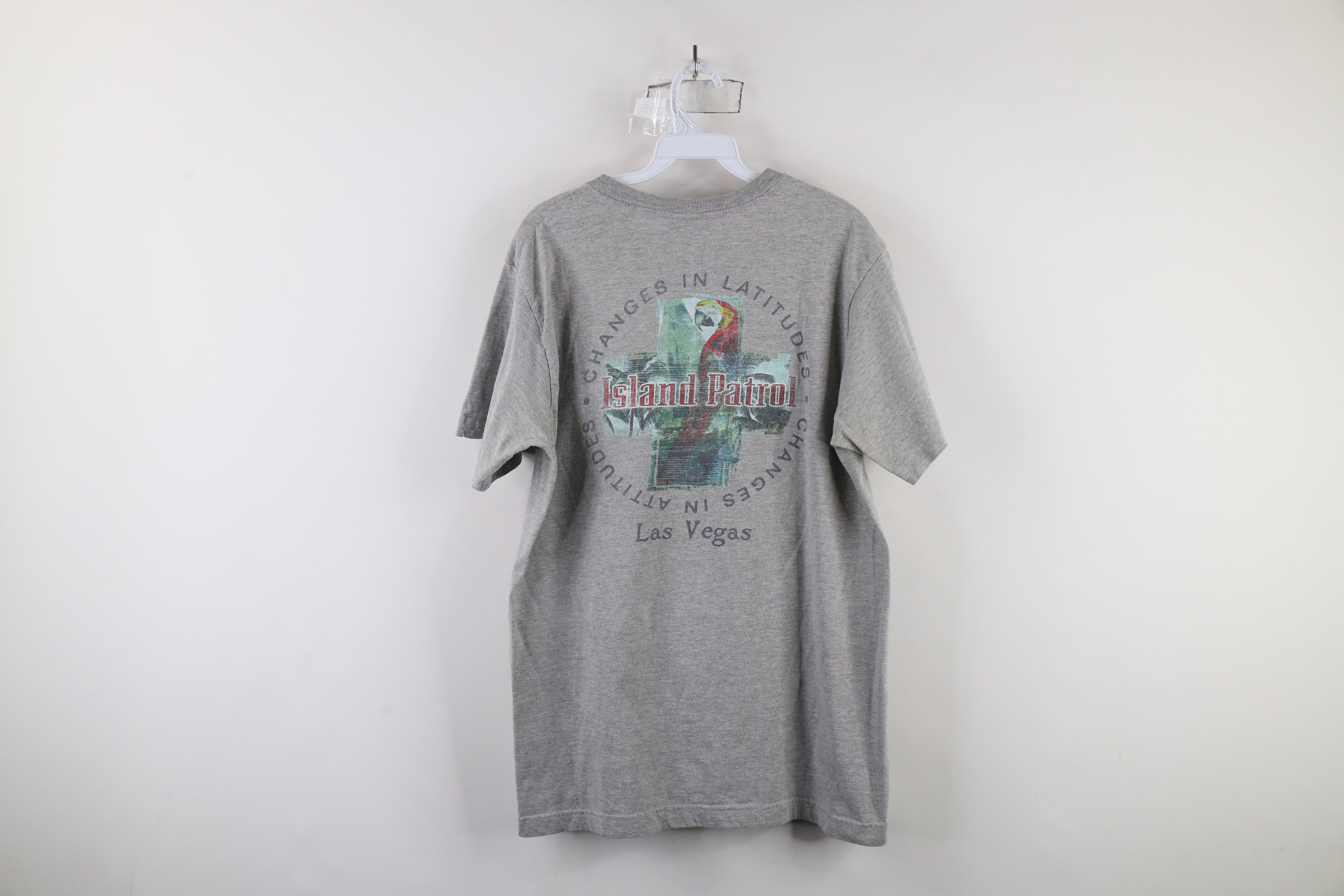 Vintage Vintage Buffett Margaritaville Las Vegas Parrot Bird T-Shirt Size US L / EU 52-54 / 3 - 10 Thumbnail