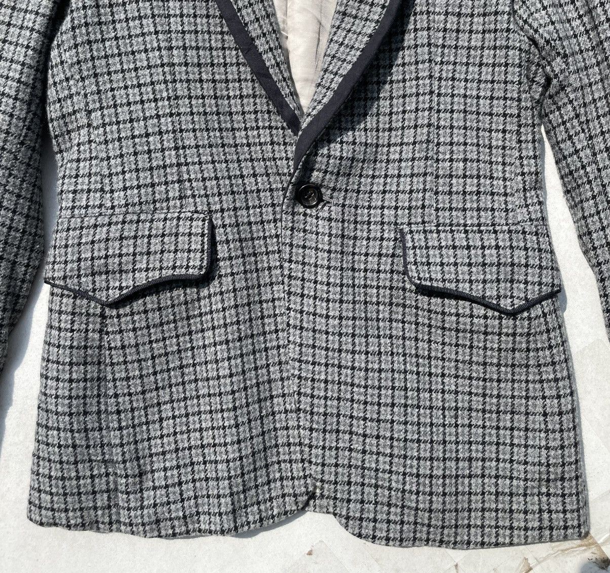 Japanese Brand RARE🔥 RICO Blazer Jacket Wool Size S / US 4 / IT 40 - 8 Thumbnail