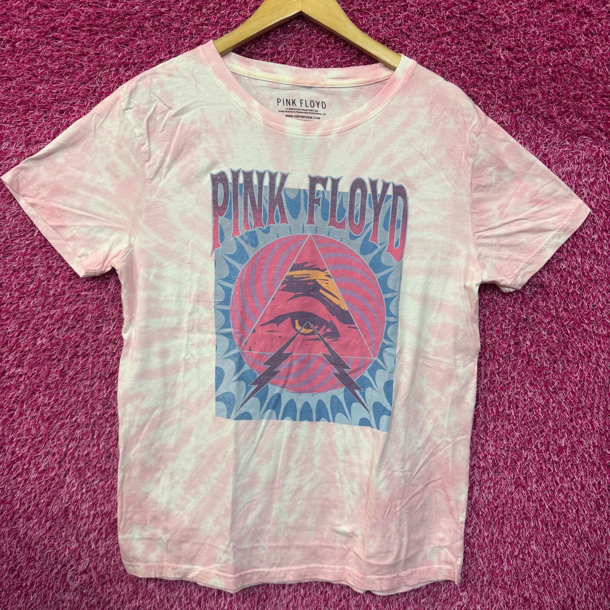 Pink Floyd Pink Floyd Dark Side of the Moon Psychedelic Band Tie Dye M Size US M / EU 48-50 / 2 - 1 Thumbnail