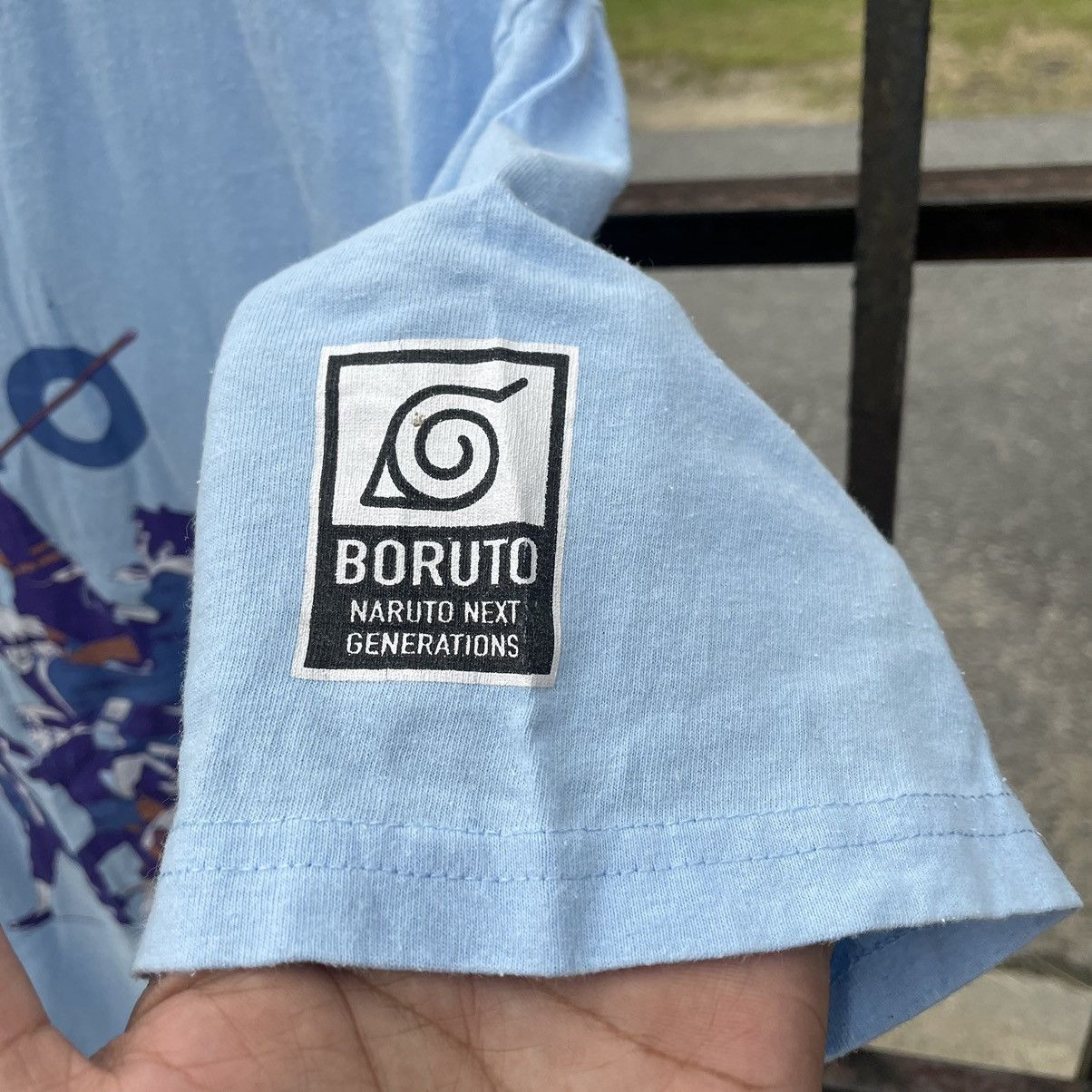 Anime × Vintage 🔥🔥🇯🇵Boruto Next Generations Big Image Promo Anime Tee Size US M / EU 48-50 / 2 - 6 Thumbnail