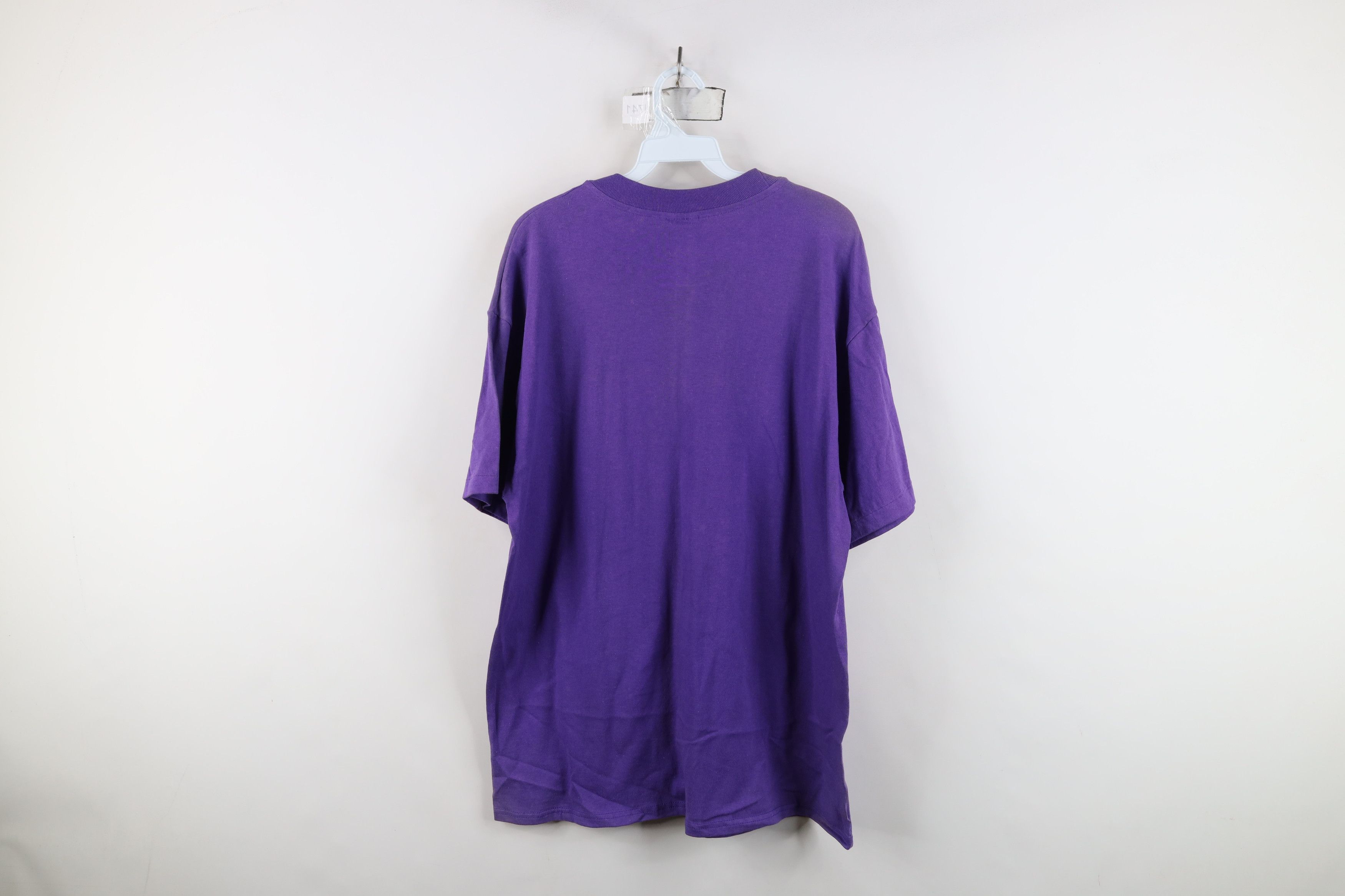 Hanes Deadstock Vintage 90s Atlanta Torch Relay T-Shirt Purple Size US L / EU 52-54 / 3 - 12 Thumbnail