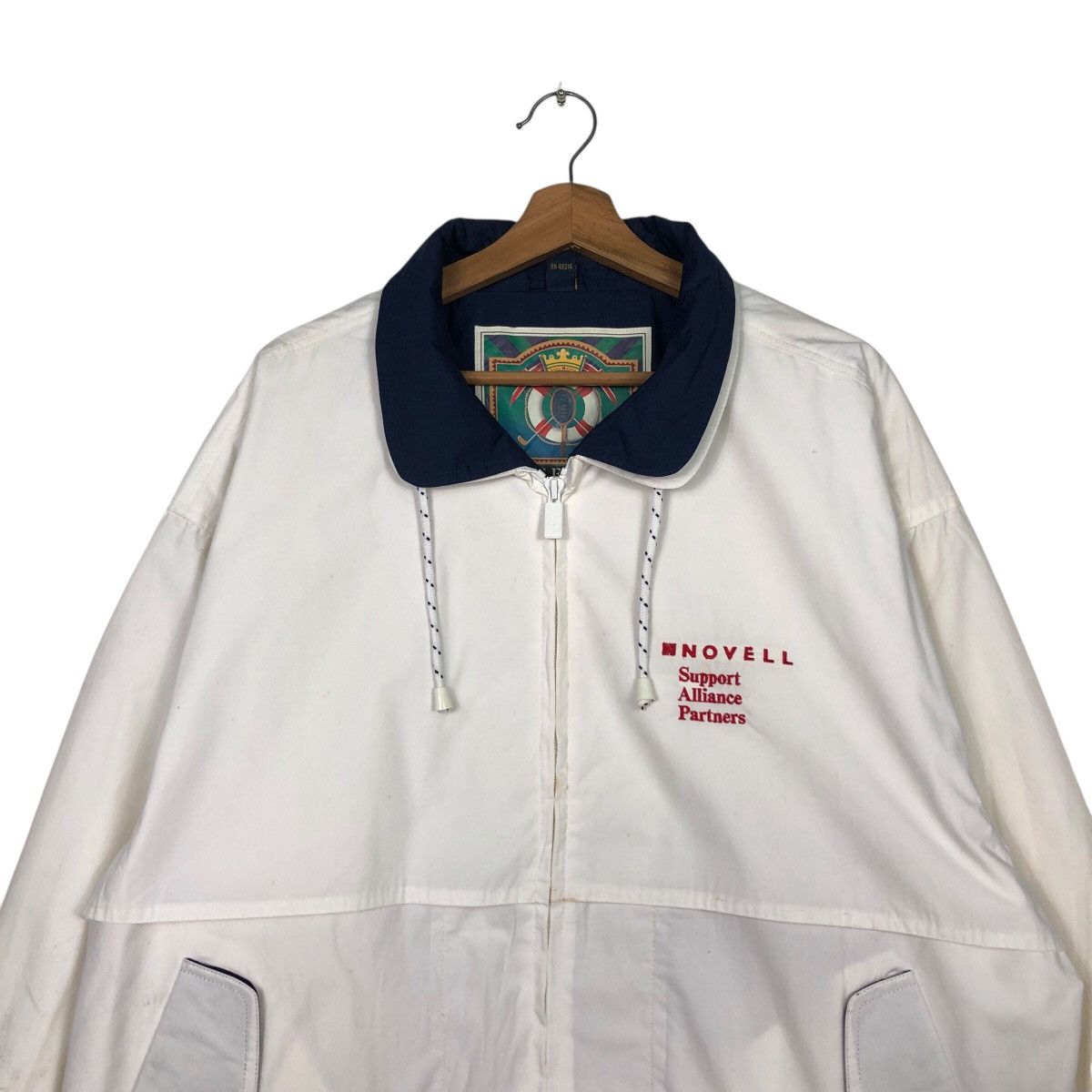 Japanese Brand 📌Vintage Bomber Jacket Gear For Sport Lining Issey Miyake Size US L / EU 52-54 / 3 - 4 Thumbnail