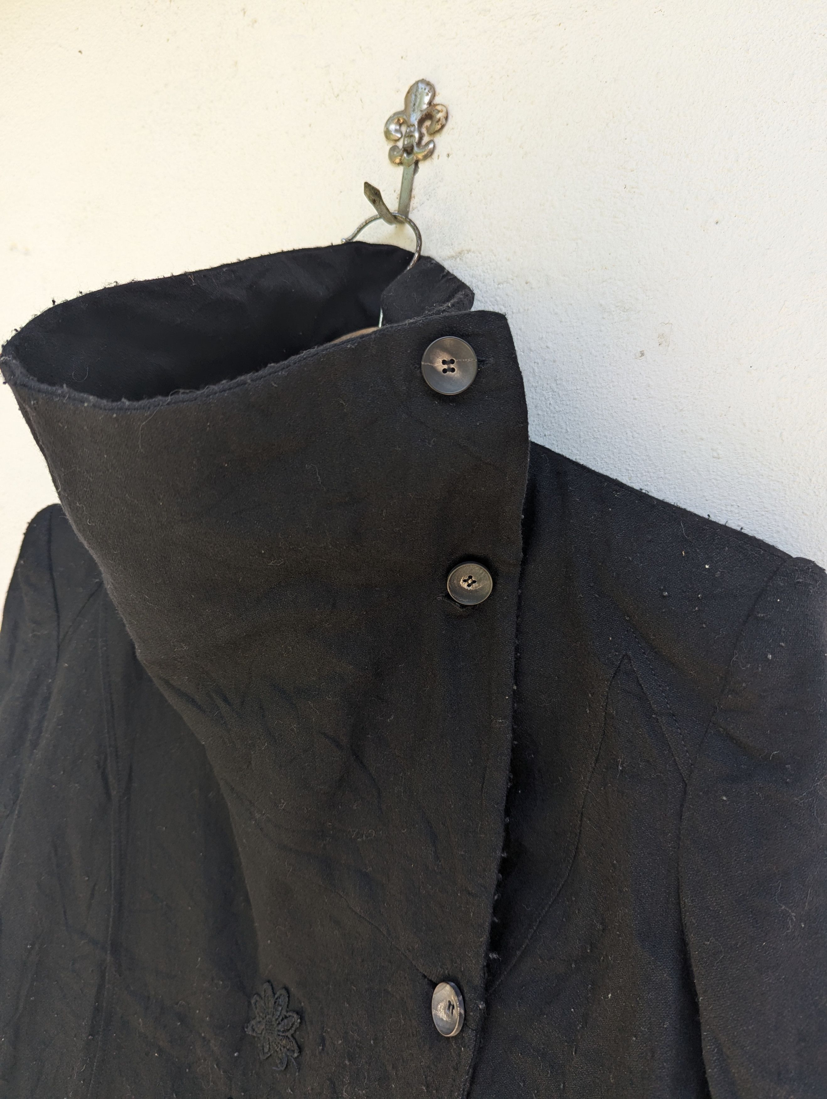 Helmut Lang HELMUT LANG FLOWER TURTLE NECK JACKET Size M / US 6-8 / IT 42-44 - 8 Thumbnail