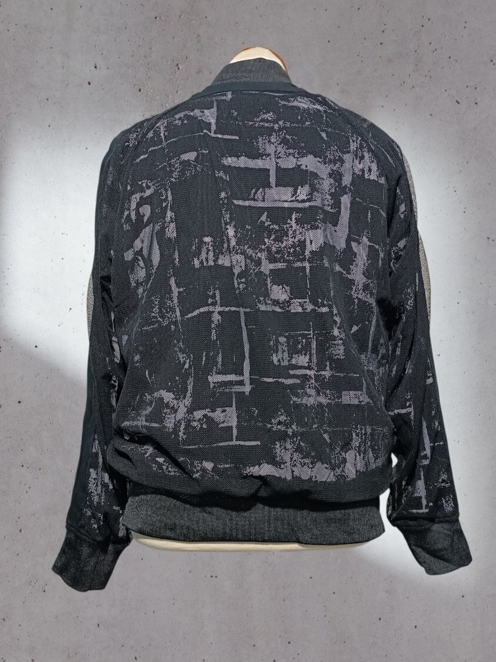 semanticdesign Sematic Design Zip-Up Mesh Bomber Art Lining Rayon Size US L / EU 52-54 / 3 - 6 Thumbnail