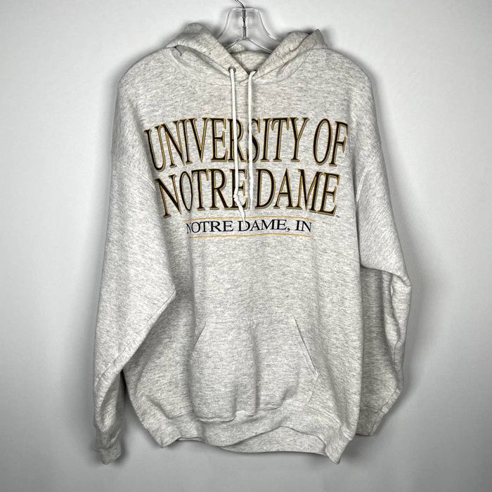 Other Vintage 90s TNT University of Notre Dame Hoodie Sz XL | Grailed