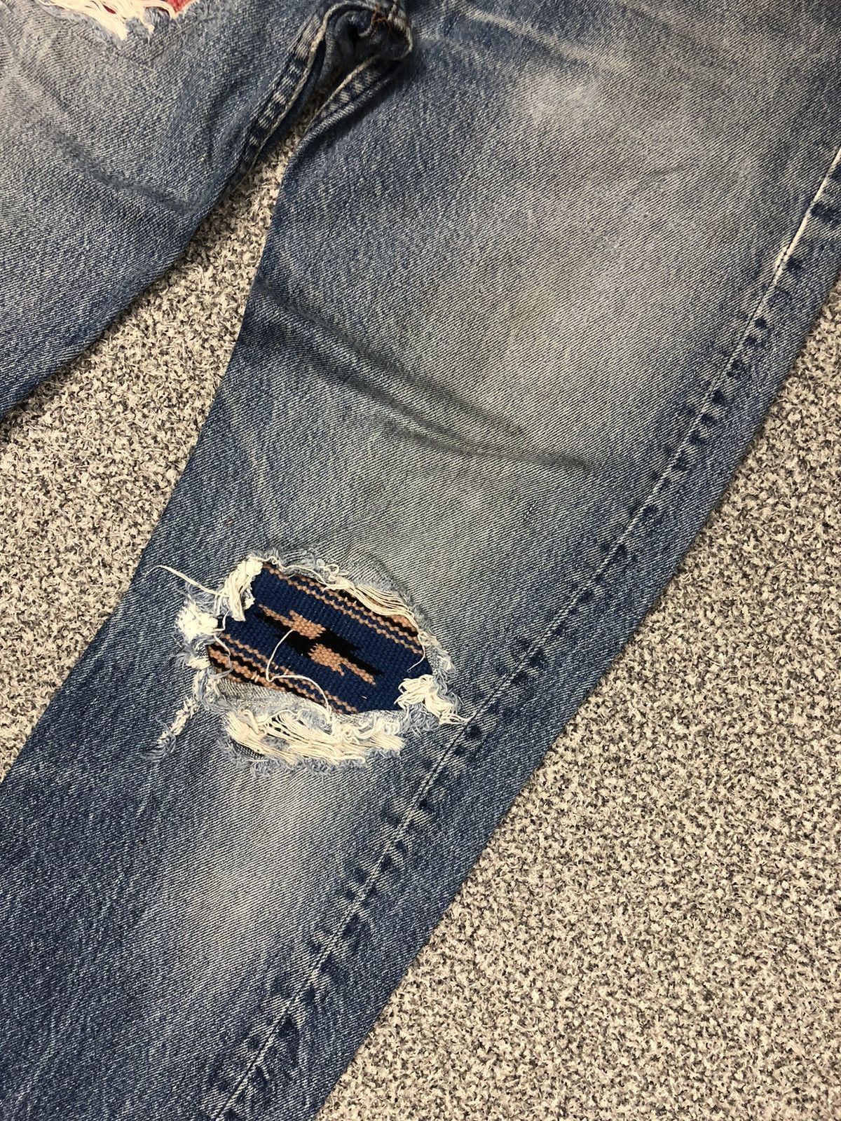 Japanese Brand × Levi's × Vintage Vintage Distressed Levis LVC Kurt Cobain Style Jeans Size US 31 - 7 Thumbnail