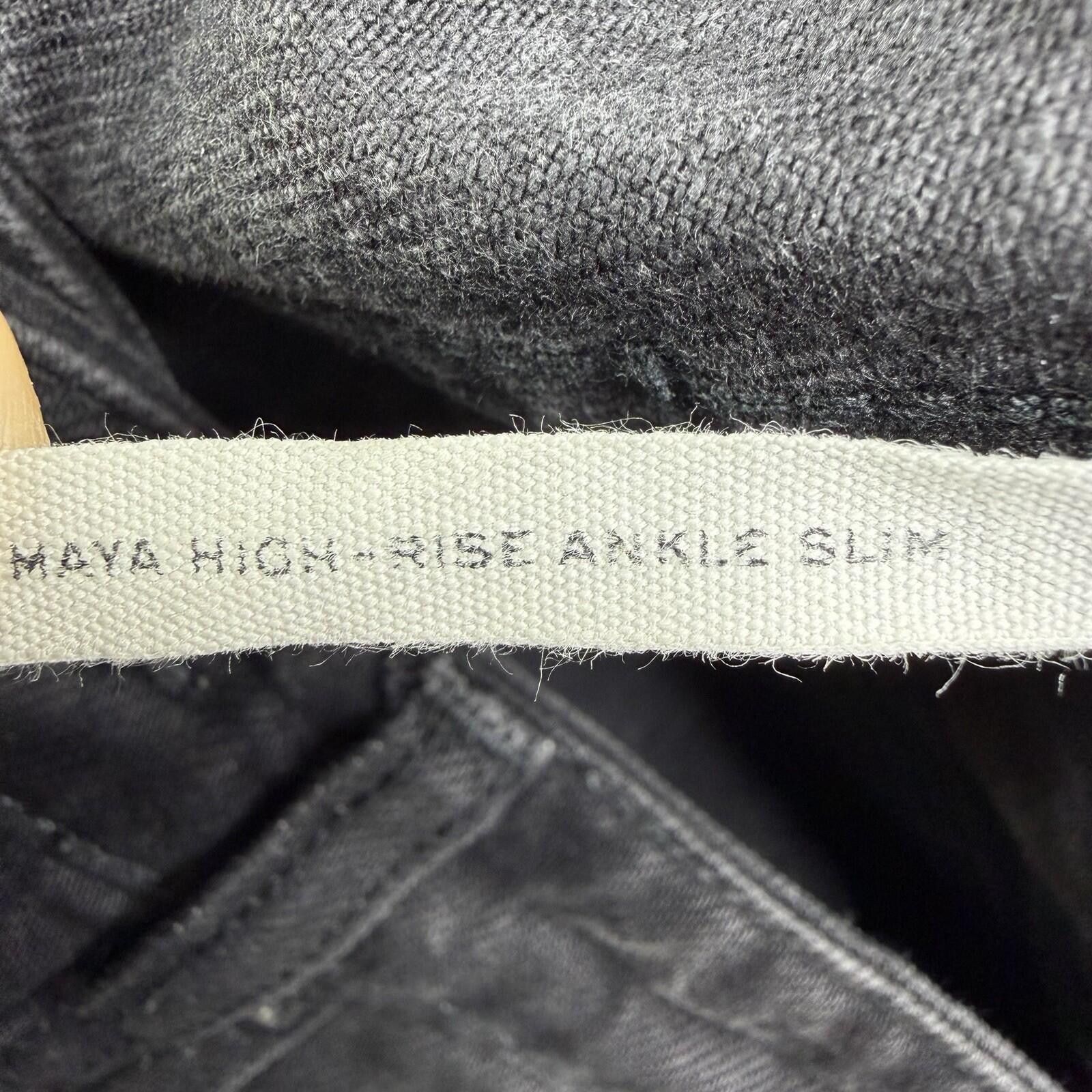 Rag & Bone Rag & Bone Maya High Rise Ankle Slim Jeans Women's 24x26 Size 24" / US 00 / IT 34 - 10 Thumbnail