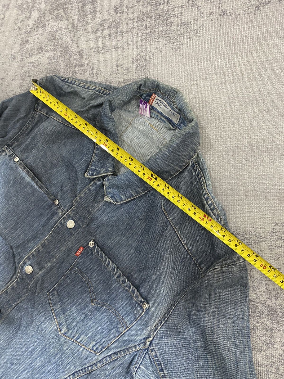 Levi's vintage levis engineered shaddow wash jackets hype jacket Size US L / EU 52-54 / 3 - 4 Thumbnail