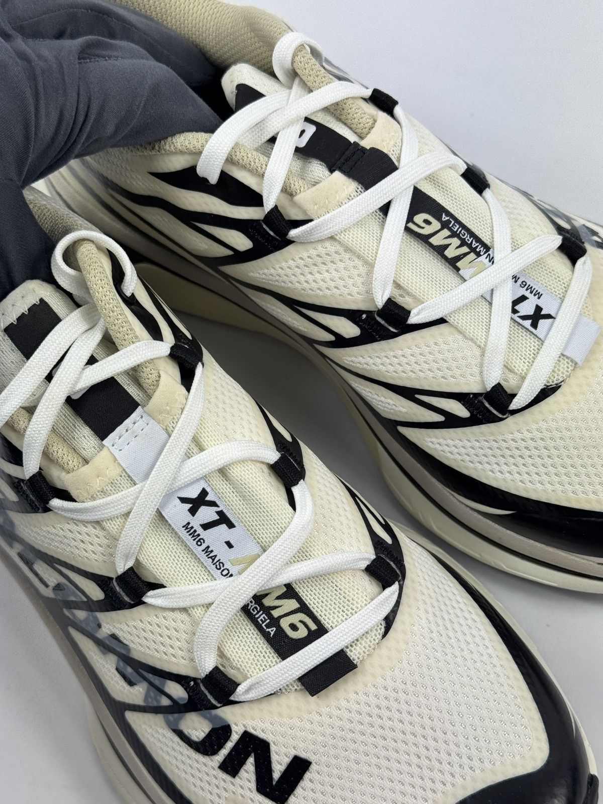 Salomon x MM6 MAISON MARGIELA XT-MM-6 VANILLA ICE SNEAKERS Size US 8.5 / EU 41-42 - 7 Thumbnail