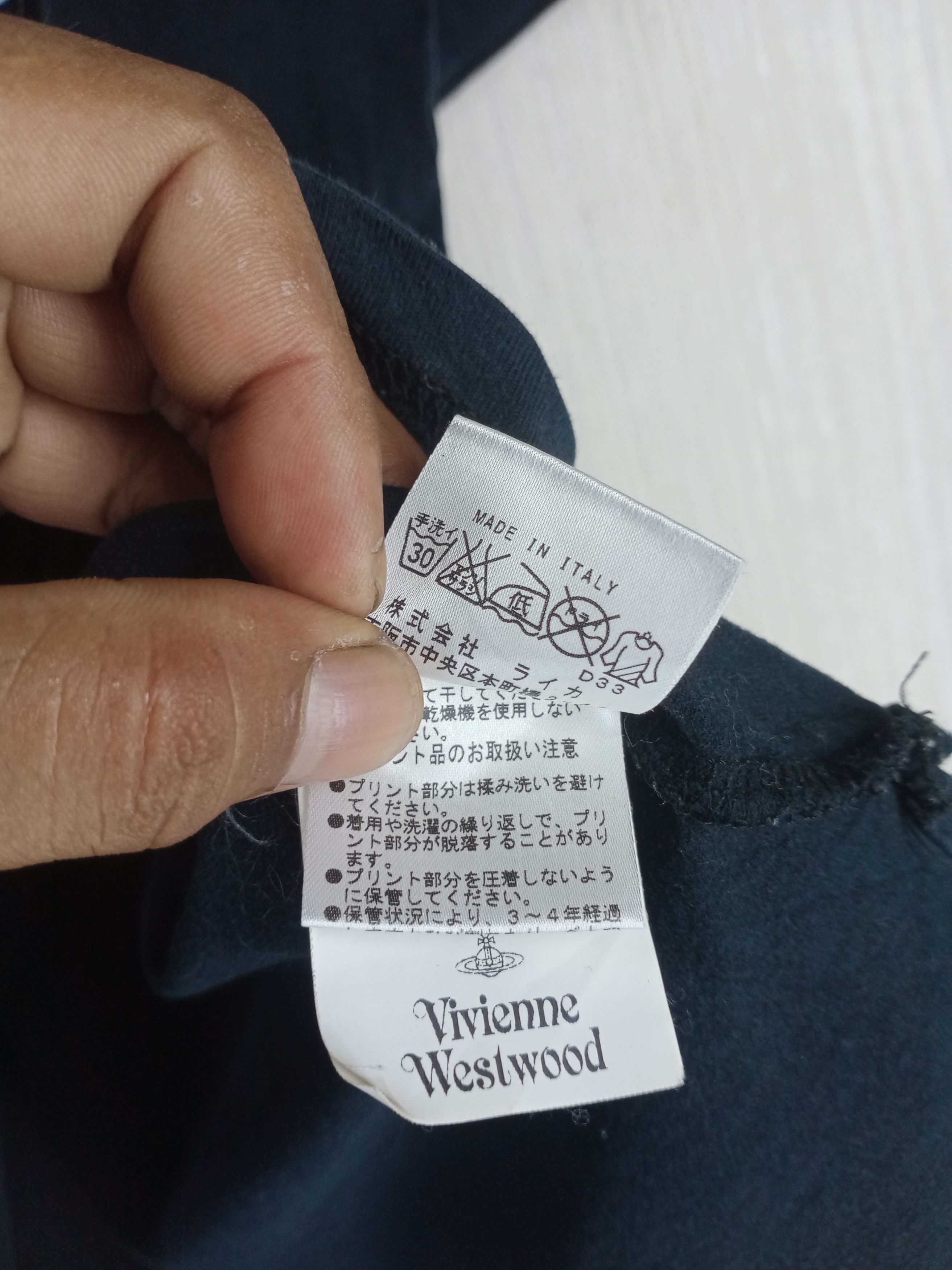 Vivienne Westwood Rare Vintage Vivienne Westwood Tshirt Size US M / EU 48-50 / 2 - 10 Thumbnail