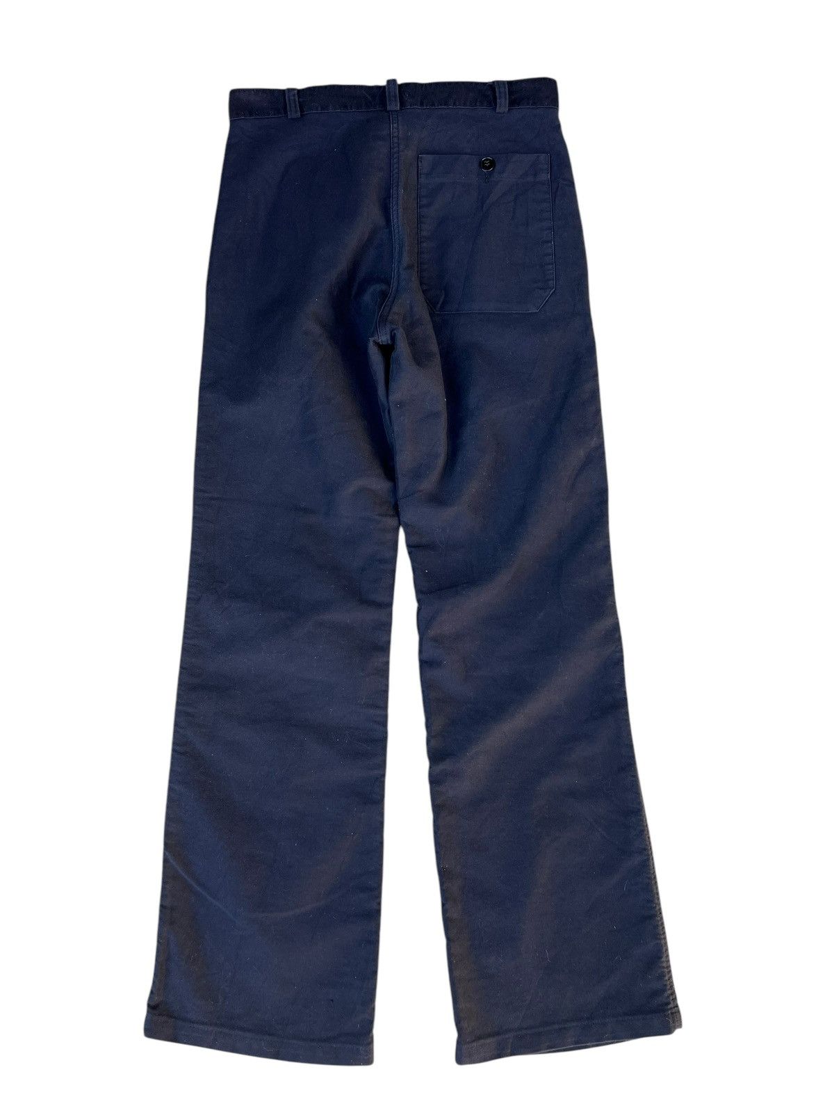 Danton × Vintage Vintage Danton France Moleskin Cotton Wide Leg Work Pant Size US 31 - 13 Thumbnail
