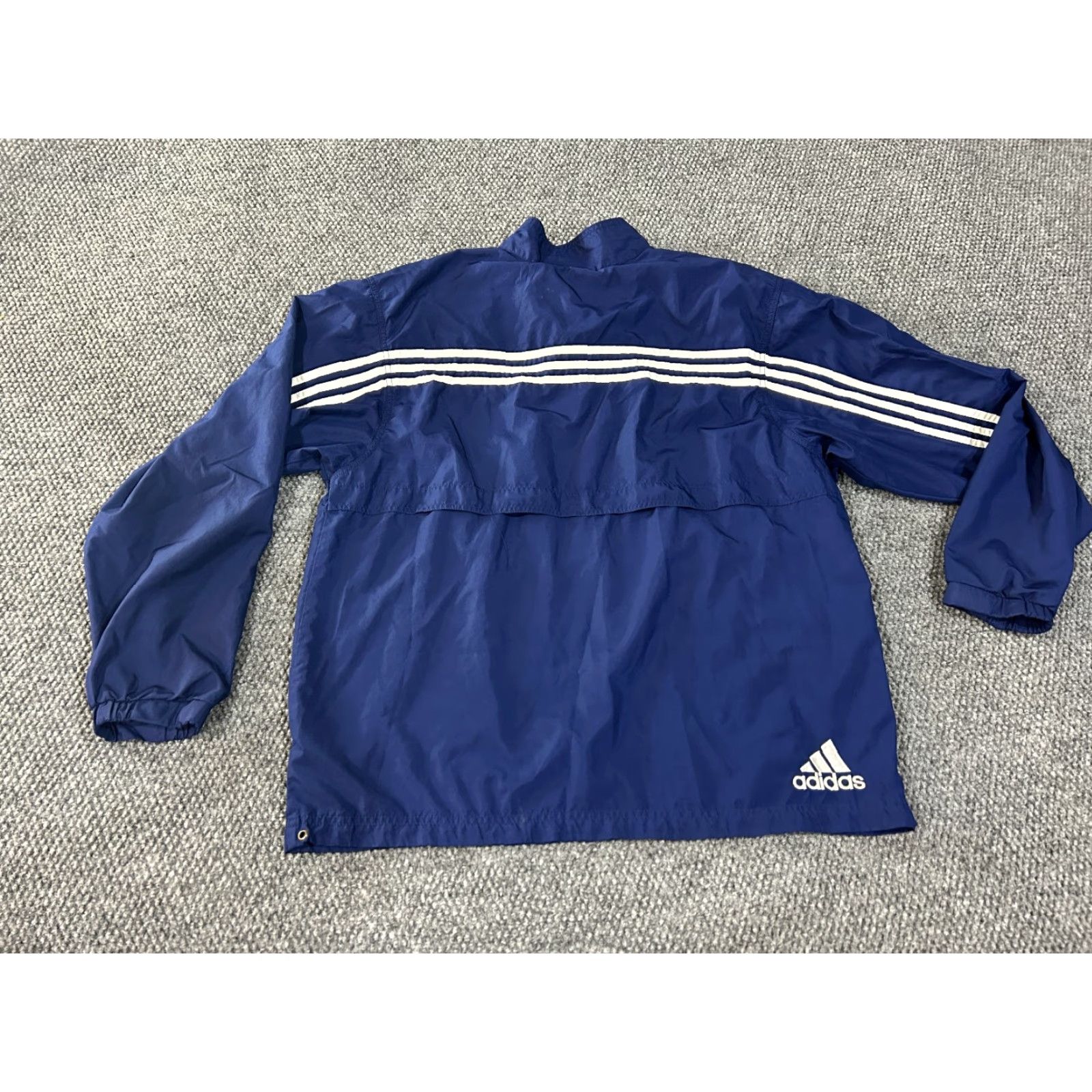Adidas VINTAGE adidas Pullover Windbreaker Jacket Mens M Blue Lightweight Breathable Logo Sweatshirt Patrotic 90s? Size US M / EU 48-50 / 2 - 7 Thumbnail
