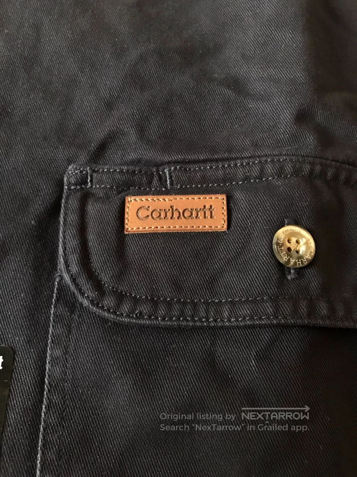 Carhartt Carhartt S09 MDT Midnight Blue Work Shirt. Size US L / EU 52-54 / 3 - 5 Thumbnail