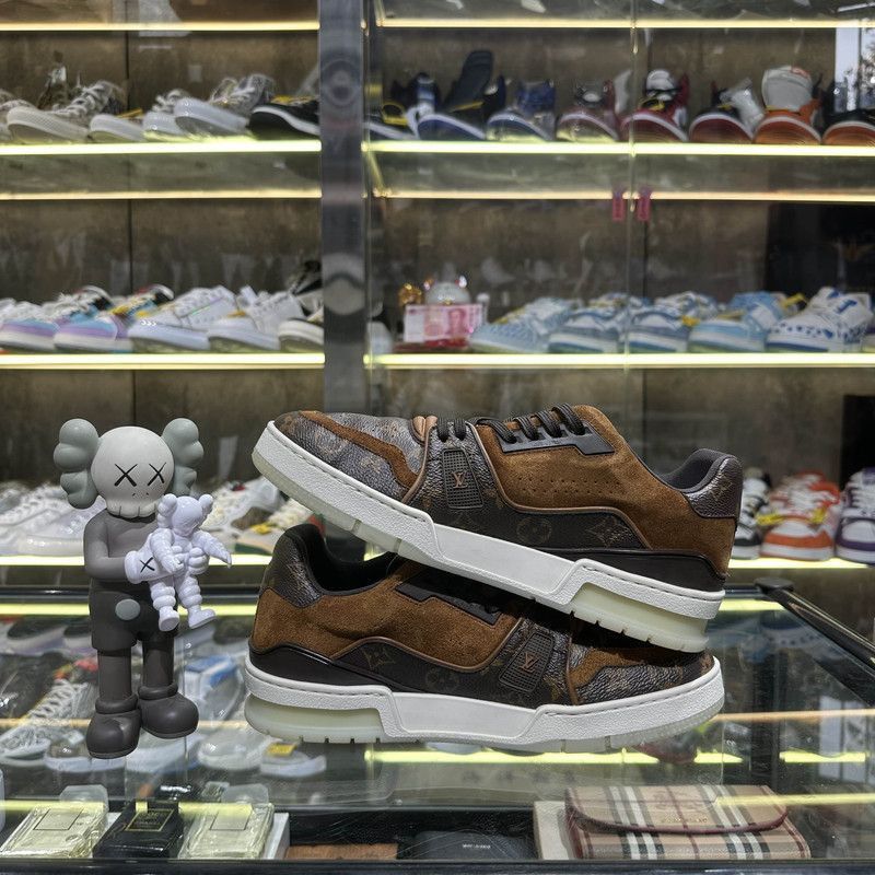 Louis Vuitton Louis Vuitton Brown Low-top Fashion Sneakers -2508 Size US 7.5 / EU 40-41 - 9 Thumbnail