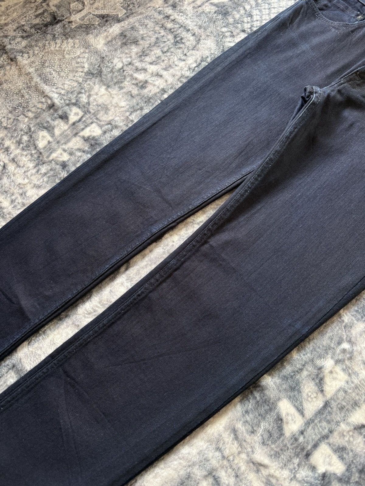 Acne Studios ACNE STUDIO Ace Navy Cash Indigo Wash Slim Stacked Jeans Size US 30 / EU 46 - 6 Thumbnail
