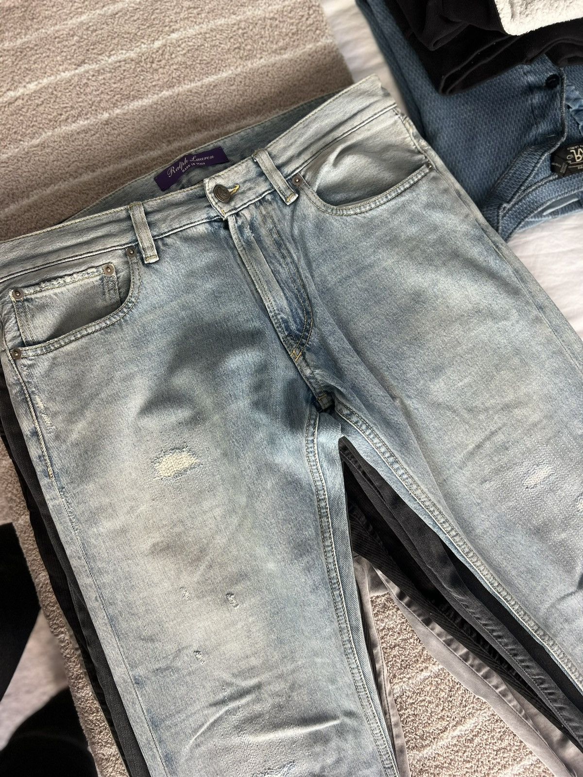 Ralph Lauren Purple Label Ralph Lauren Purple Label Size 32/34 Blue Jeans Size US 32 / EU 48 - 8 Thumbnail
