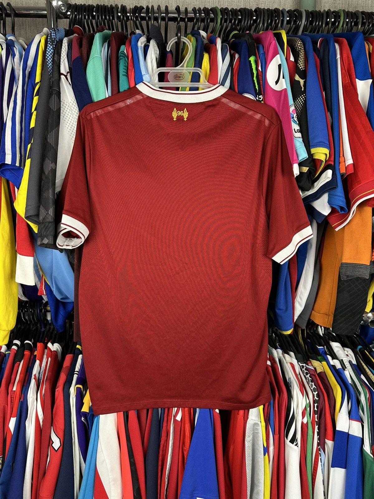 New Balance LIVERPOOL 2017-2018 FOOTBALL SHIRT SOCCER JERSEY NEW BALANCE Size US S / EU 44-46 / 1 - 2 Thumbnail