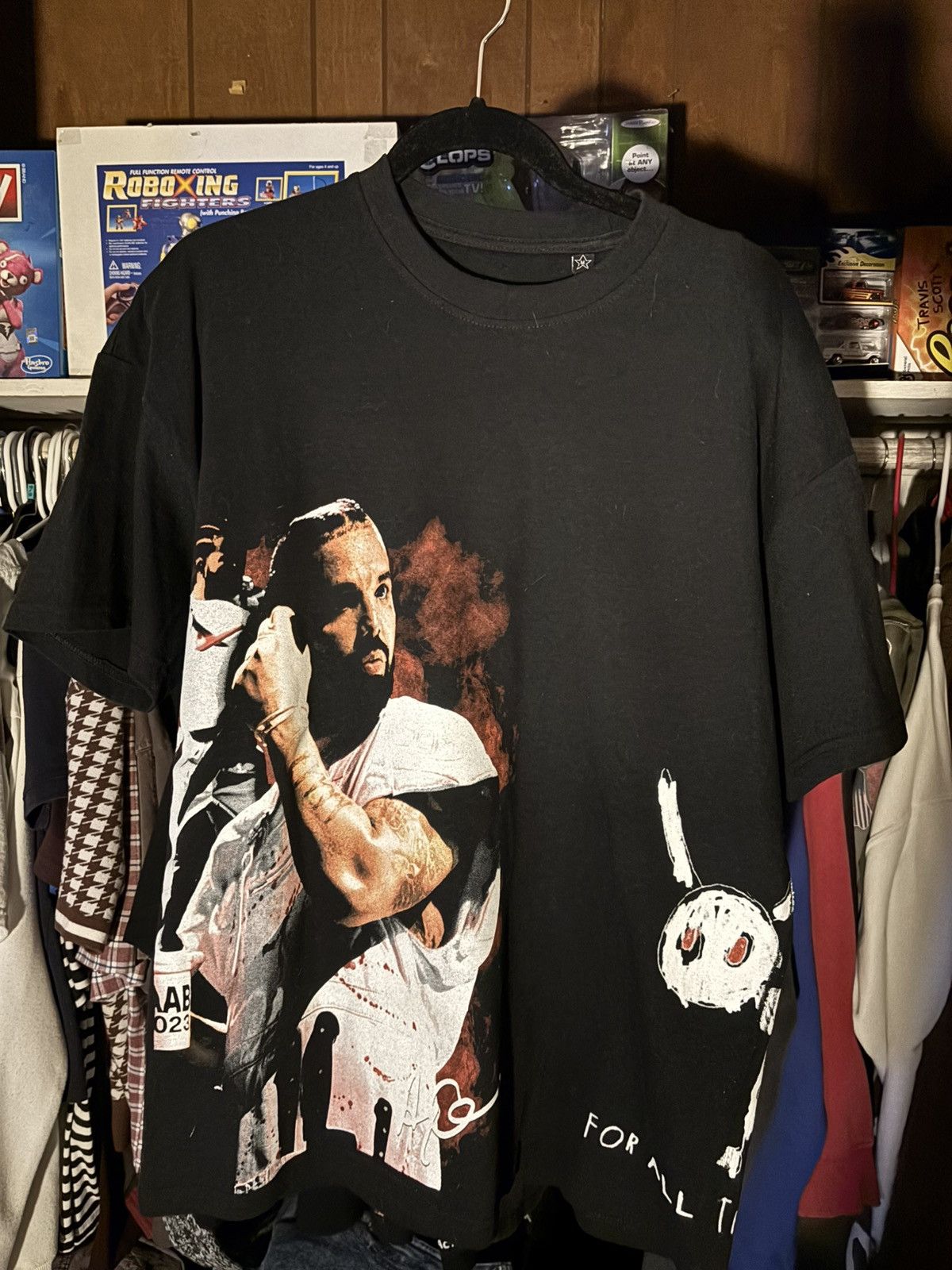 Other Rekcless ‘For All The Dogs’ Custom Tee Size US M / EU 48-50 / 2 - 3 Thumbnail