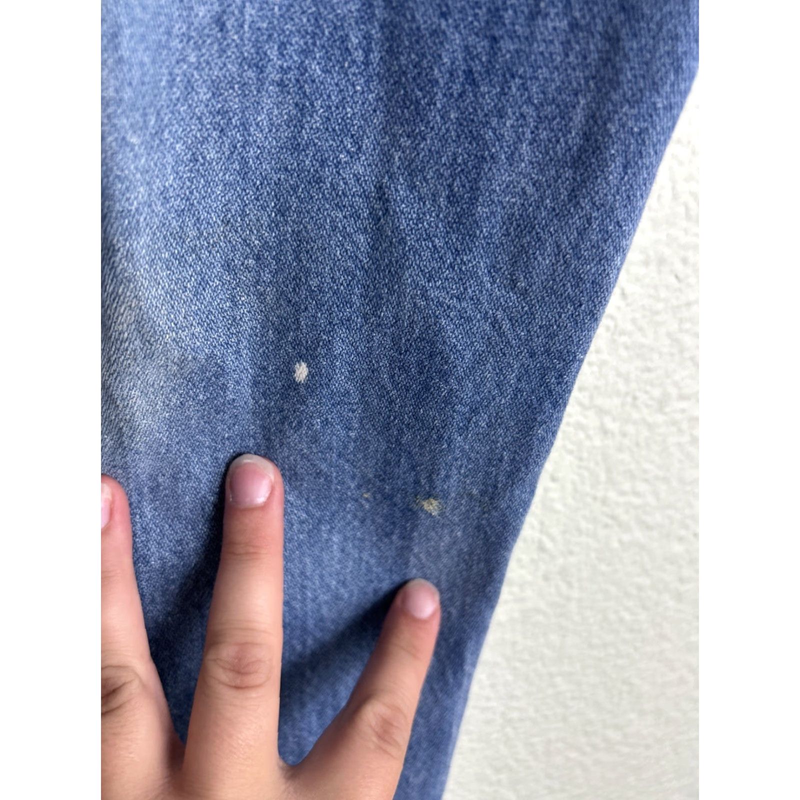 Wrangler VINTAGE Wrangler Jeans Light Wash Straight 32x34 USA Blue Mens Jeans Size US 32 / EU 48 - 7 Thumbnail