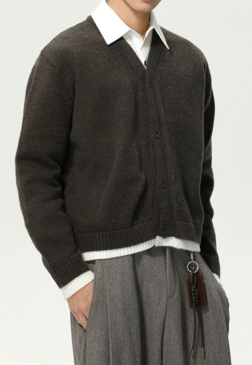 Other Men’s two-piece V-neck knit sweater Size US M / EU 48-50 / 2 - 2 Thumbnail