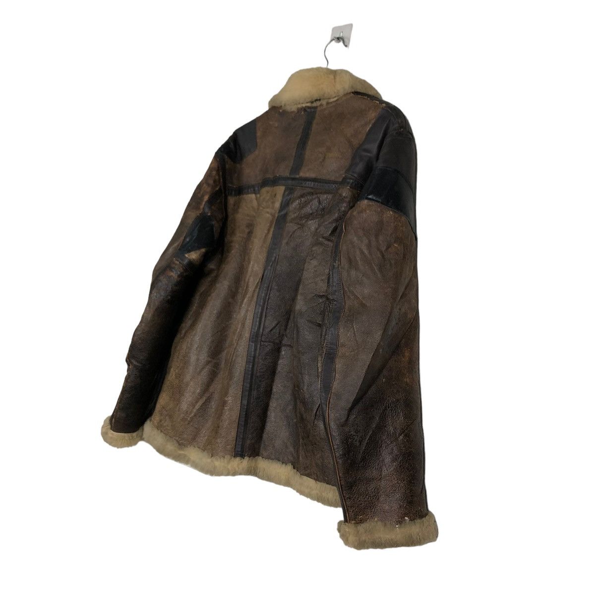 Schott 🔥VINTAGE B3 SHEARLING SHEEPSKIN LEATHER JACKET SCHOTT USA Size US M / EU 48-50 / 2 - 10 Thumbnail