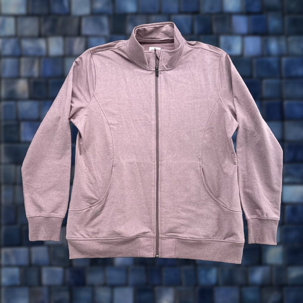 Pinko Ridgecut Toughwear Full Zip Pink Jacket Women XL Fleece Sweater Coat Size XL / US 12-14 / IT 48-50 - 1 Thumbnail