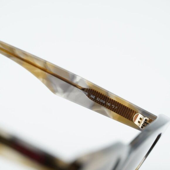 Fendi Fendi FE40009I 56E Sunglasses Shiny Havana Cat Eye Frame Size ONE SIZE - 7 Thumbnail