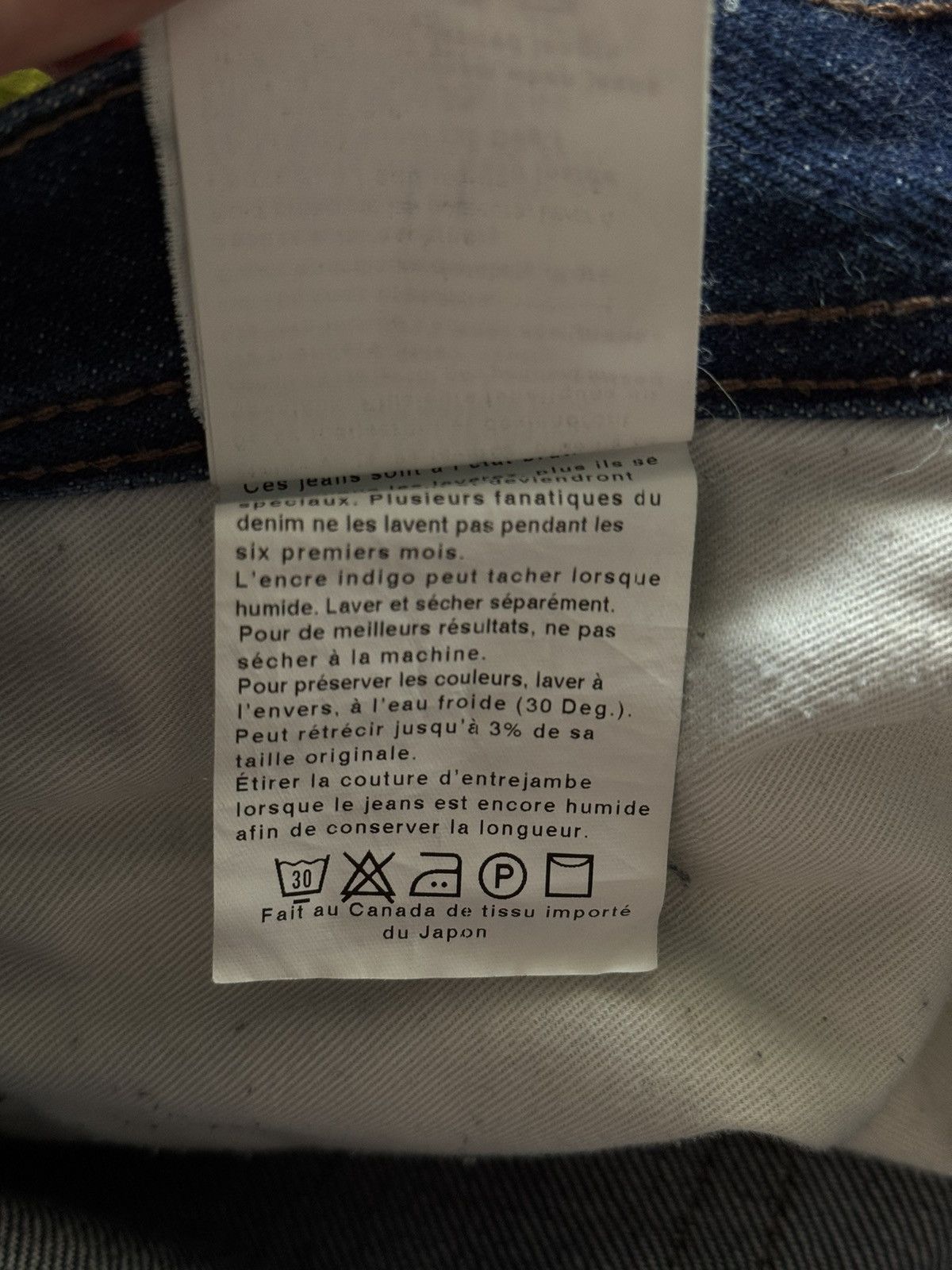 Naked & Famous Naked & Famous selvedge jeans Japanese denim pants Size US 32 / EU 48 - 10 Thumbnail