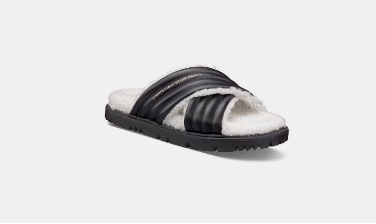 Dior o1w1db11024 D-Cross Slides in Black Size US 12 / IT 42 - 2 Thumbnail