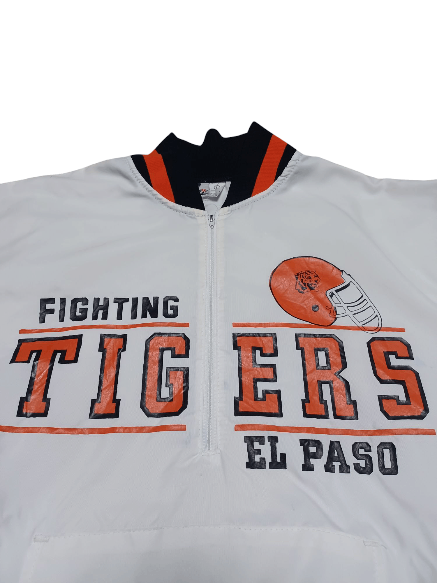 Other EL PASO TIGERS VINTAGE NYLON 1/3 SWEATSHIRT FOOTBALL Size US L / EU 52-54 / 3 - 2 Thumbnail