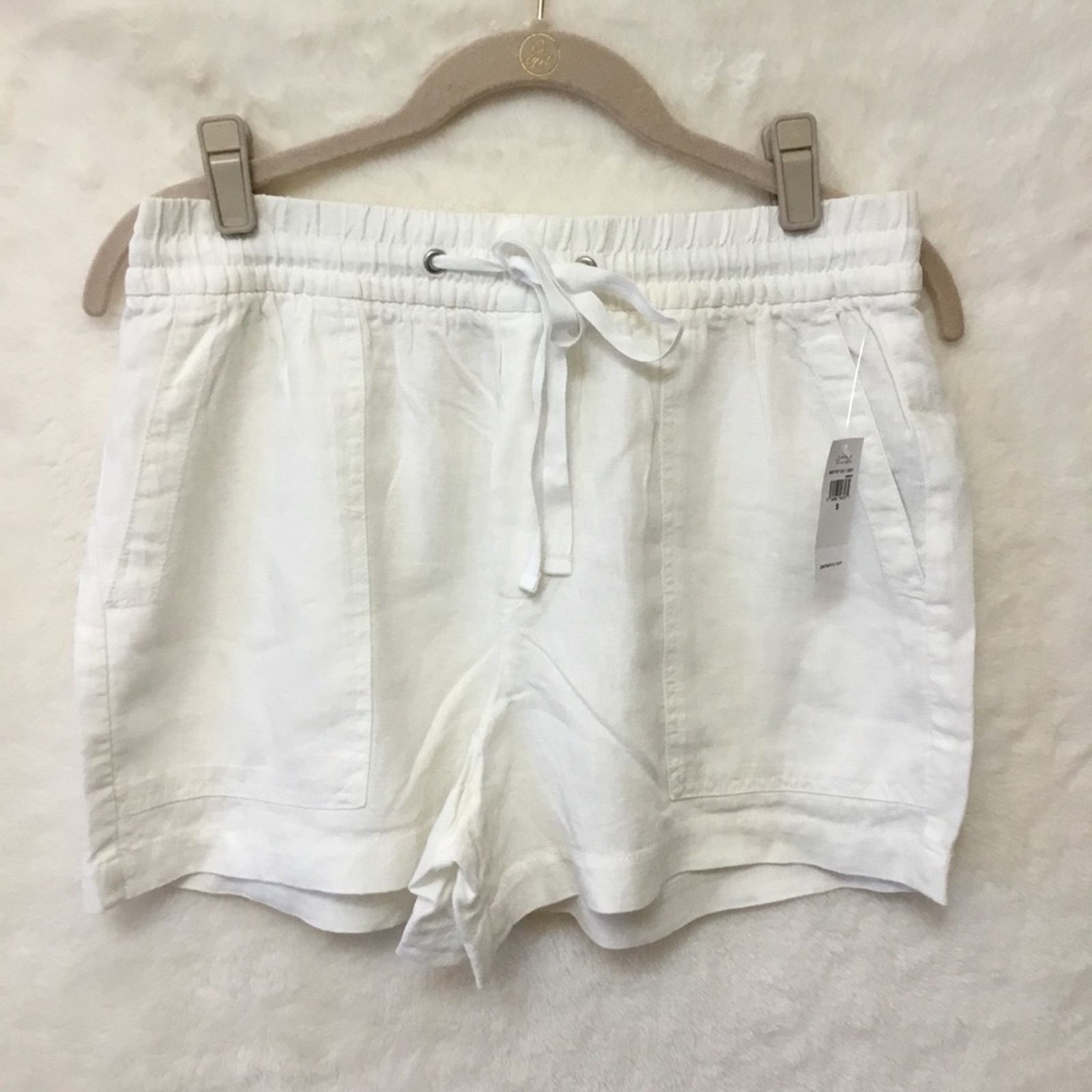 Gap GAP Factory White Pull-On Utility Shorts Size 30" / US 8 / IT 44 - 1 Thumbnail