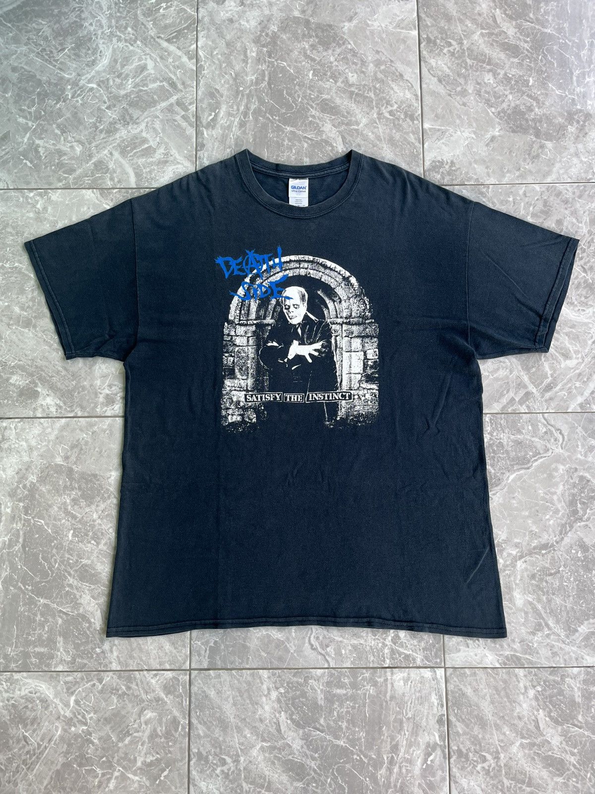 Band Tees “Death Side” Japanese Hardcore Punk Band Tee Size US XL / EU 56 / 4 - 1 Thumbnail