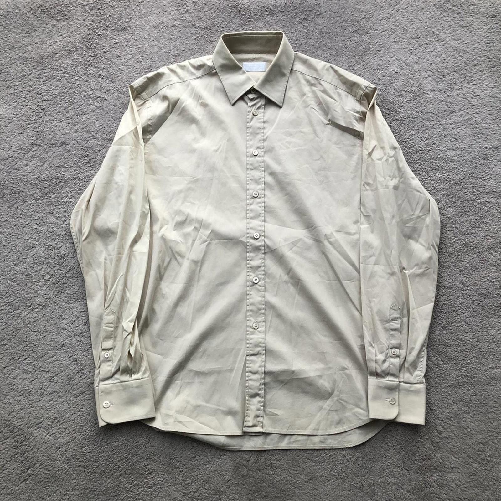 Prada Prada Casual Button Up Shirt Size US L / EU 52-54 / 3 - 1 Thumbnail