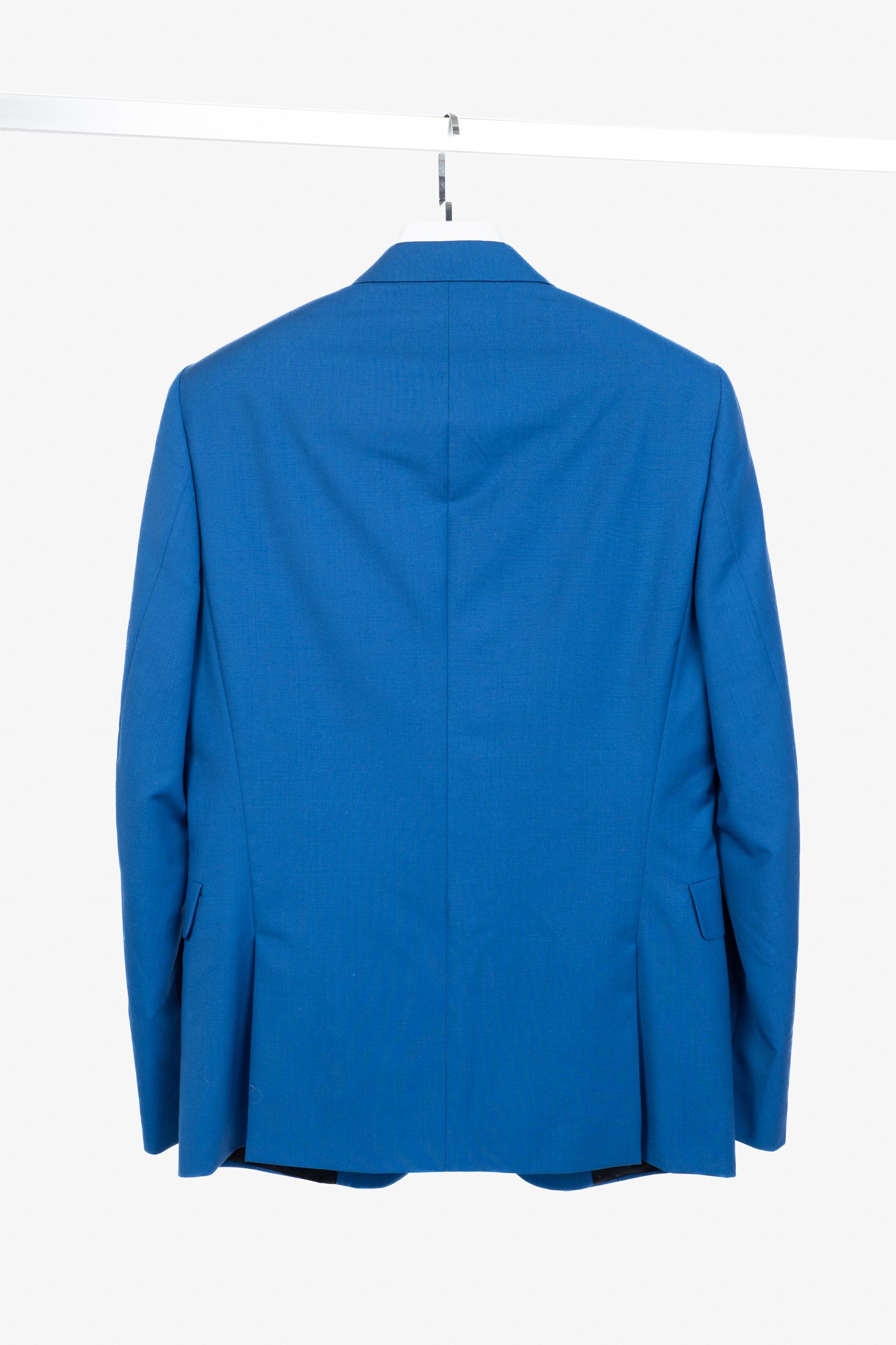 Paul Smith Paul Smith Cobalt-Blue Wool & Mohair Single-Breasted Blazer Size 38R - 2 Thumbnail