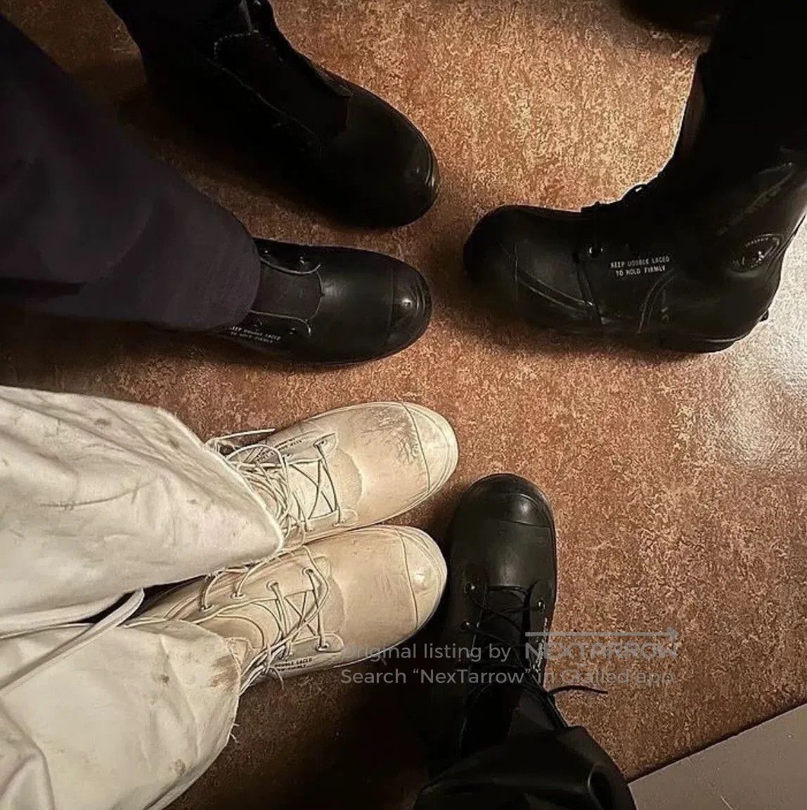 Raf Simons RAF SIMONS Runway Vintage Military Boots. Size US 10 / EU 43 - 7 Thumbnail