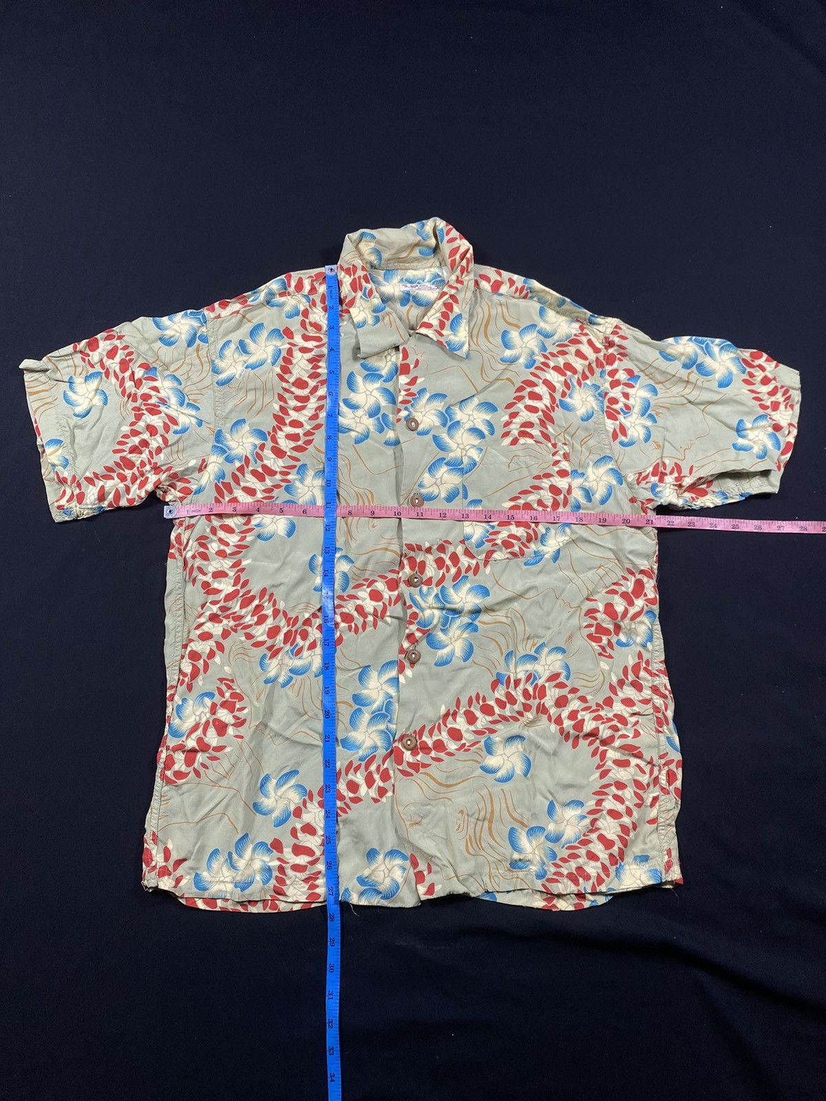 Sun Surf × Vintage Vintage Sun Surf Rayon Flower Hawaiian Shirt Size US M / EU 48-50 / 2 - 6 Thumbnail