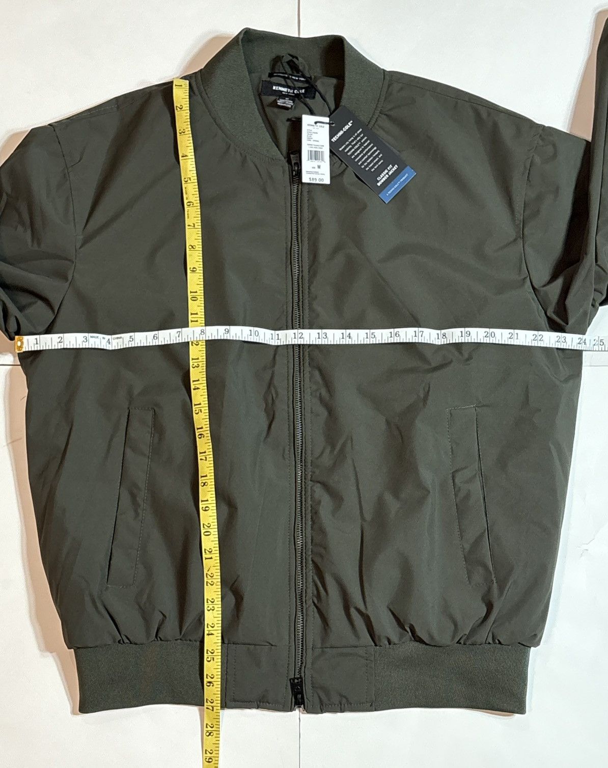 Kenneth Cole Kenneth Cole New York Tech Full Zip Bomber Jacket men’s M Size US M / EU 48-50 / 2 - 13 Thumbnail