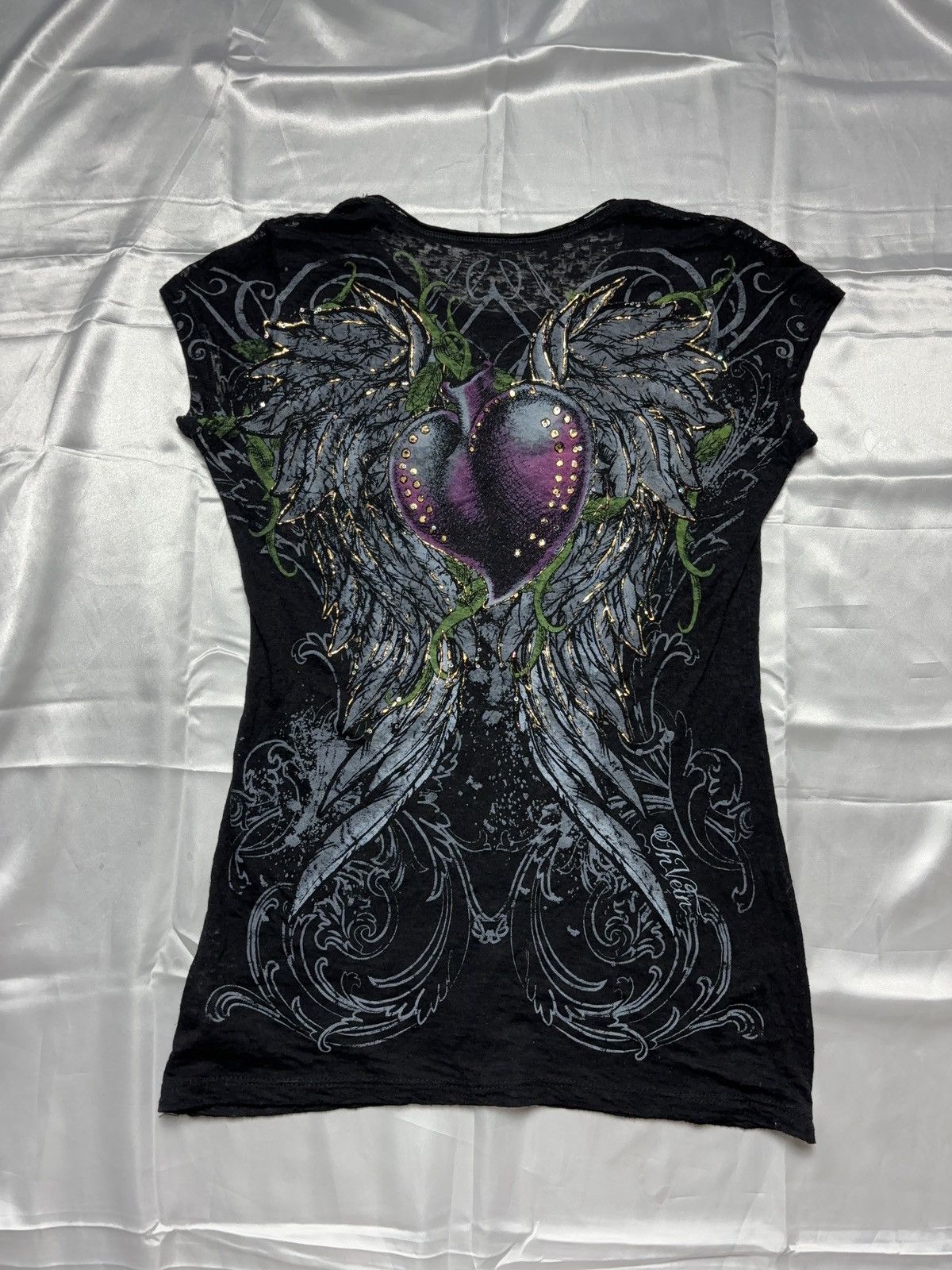 Vintage Printed y2k mesh vintage t-shirt Size M / US 6-8 / IT 42-44 - 1 Thumbnail